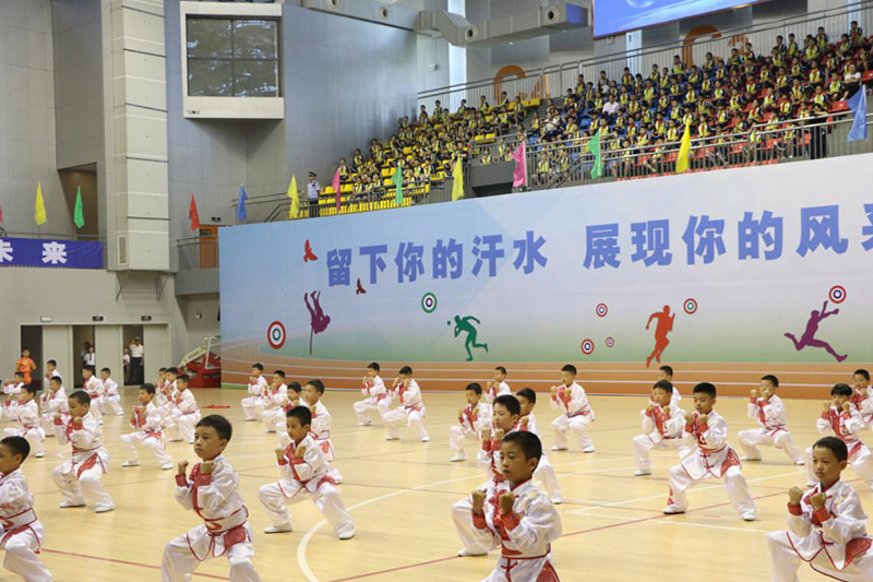 圓夢(mèng)工程”農(nóng)村未成年人體育夏令營(yíng)在石門開(kāi)營(yíng) 圓夢(mèng)工程”農(nóng)村未成年人體育夏令營(yíng)在石門開(kāi)營(yíng)