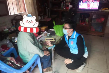 寒潮來襲，西區街道為困難群眾送溫暖