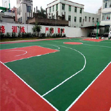 籃球場(chǎng)塑膠跑道 預(yù)制型塑膠跑道  利宸環(huán)保型塑膠跑道   滄州利宸專注體育