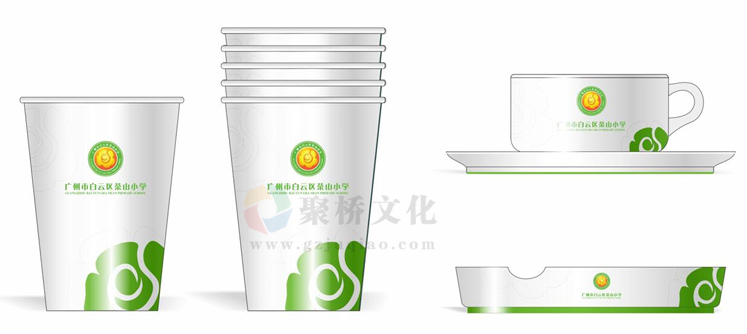 學校vi系統茶杯設計