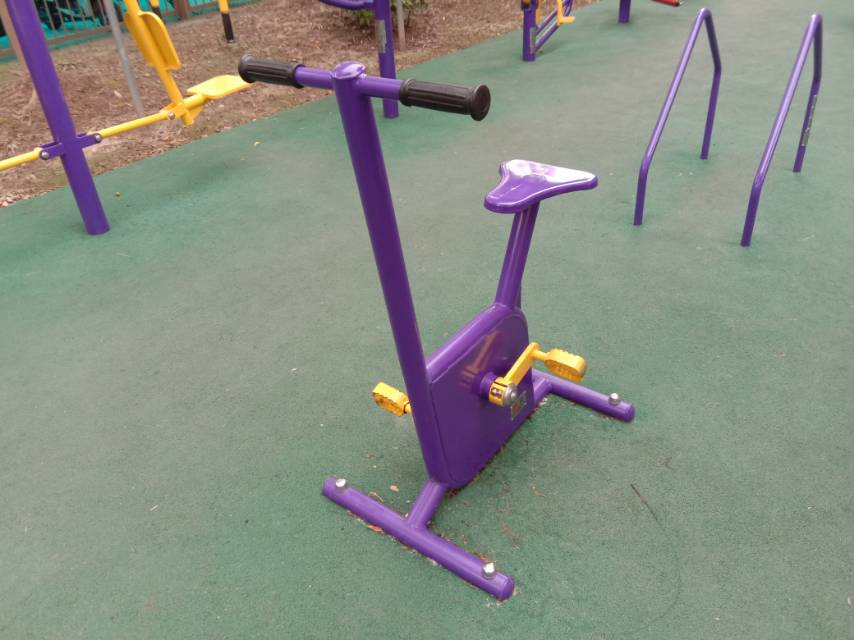 雙位健身車