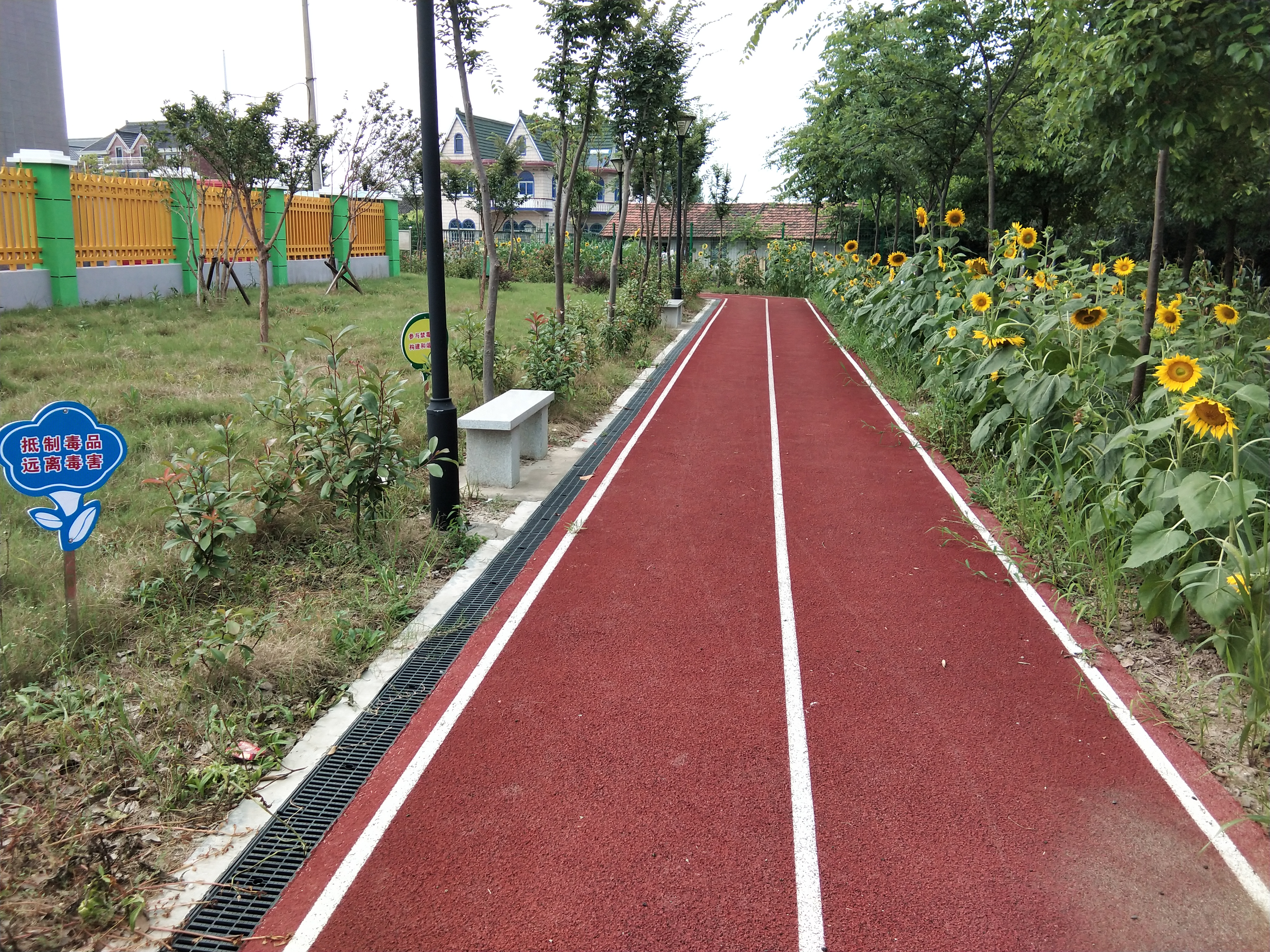四團鎮(zhèn)向陽村市民健身步道