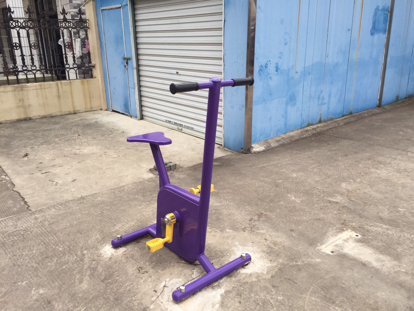 雙位健身車
