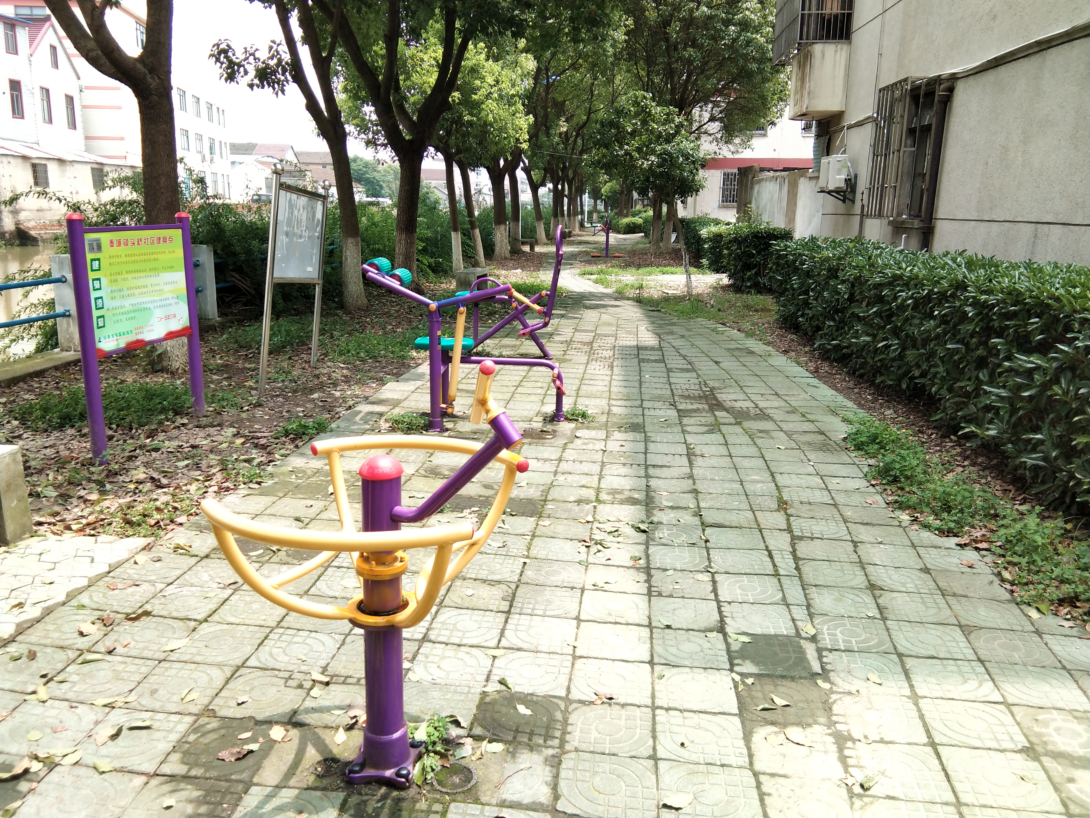 奉城鎮頭橋大宅新村市民益智健身苑點