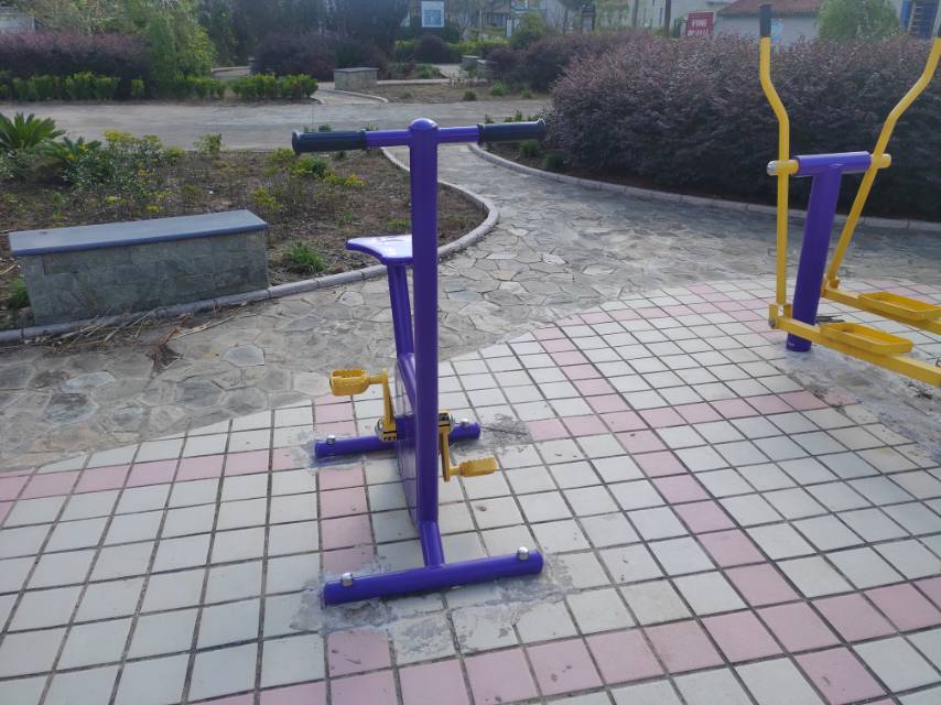 雙位健身車