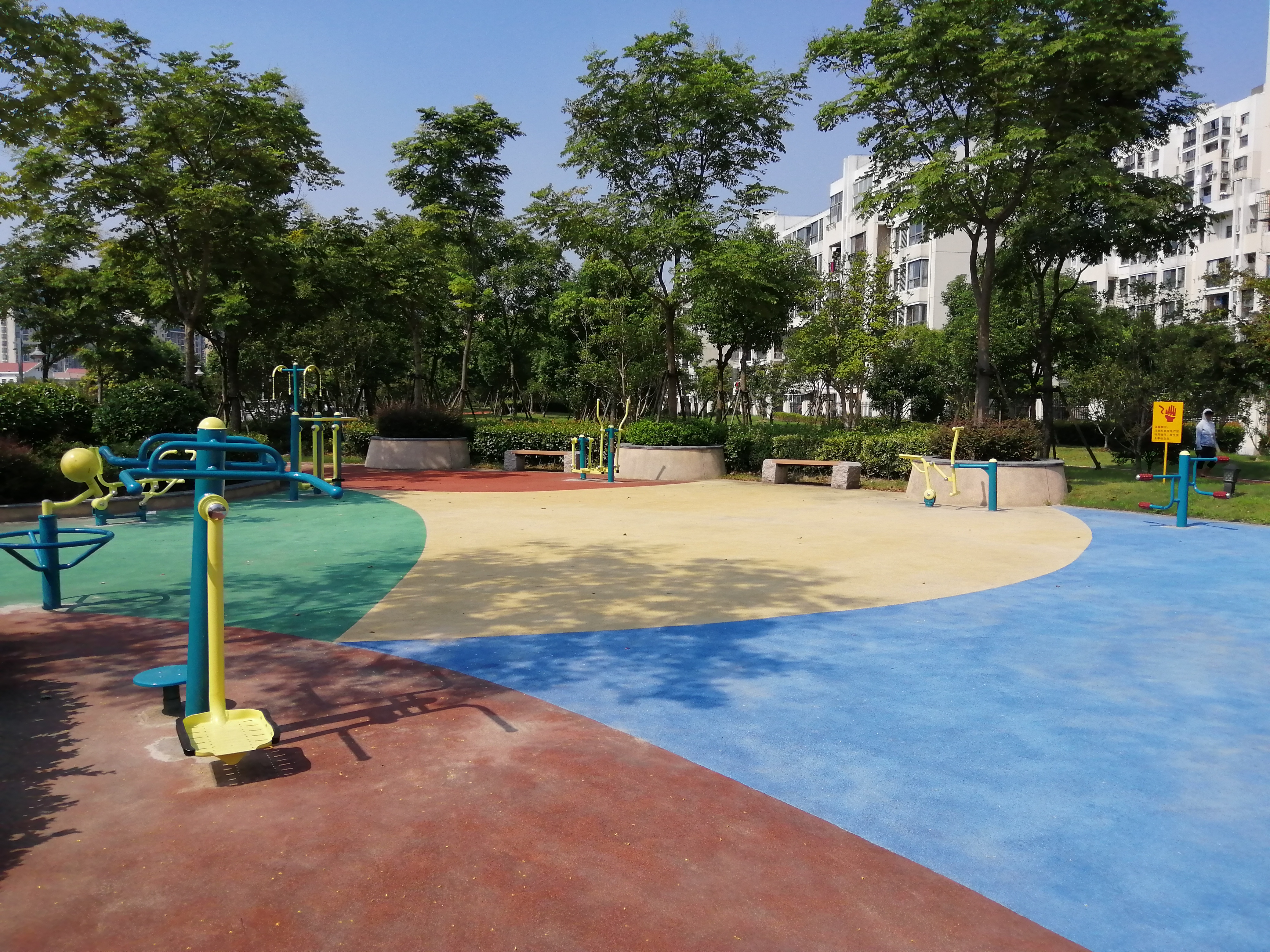 楊園社區口袋公園益智健身苑點