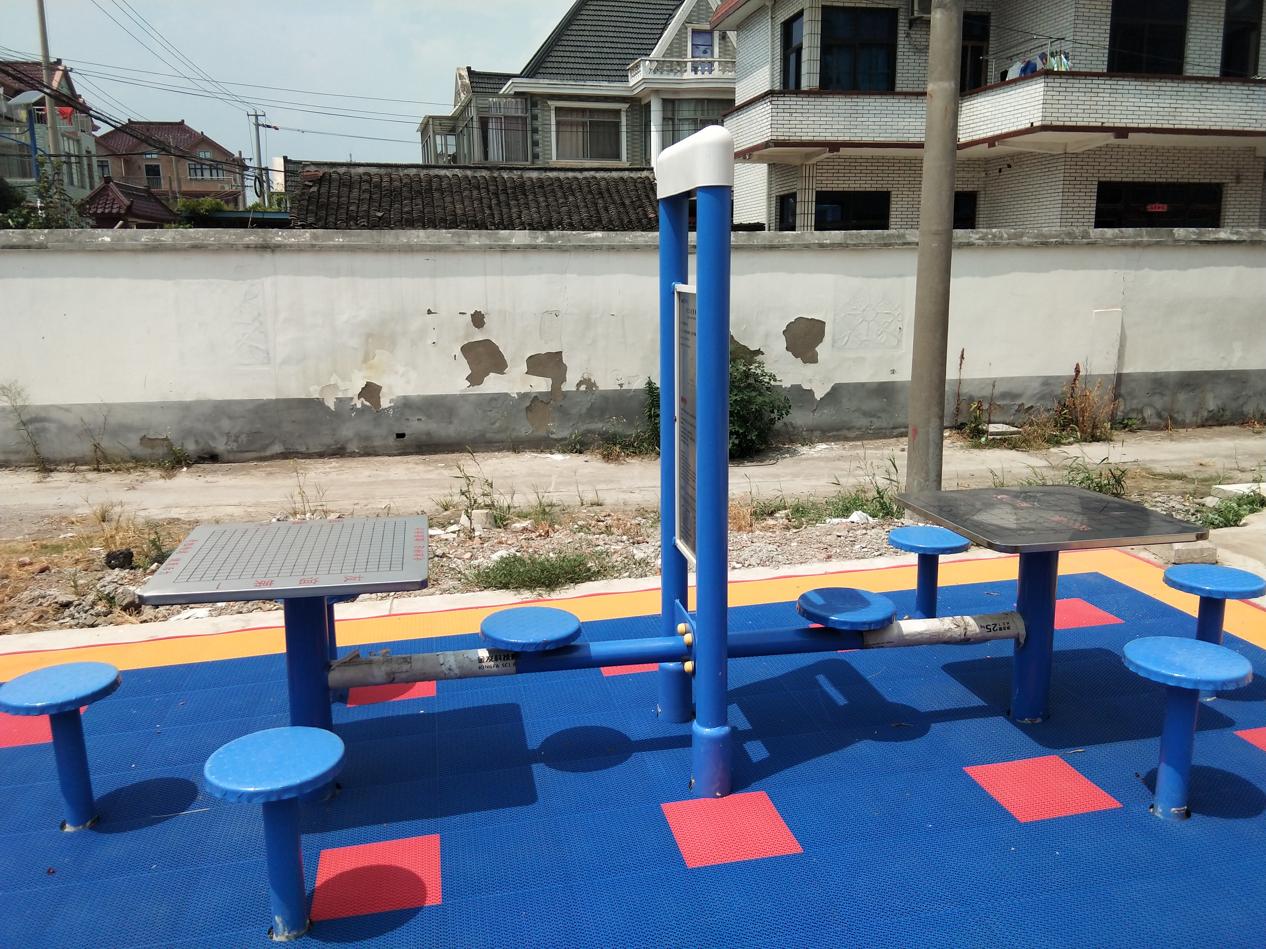 雙立柱棋牌桌