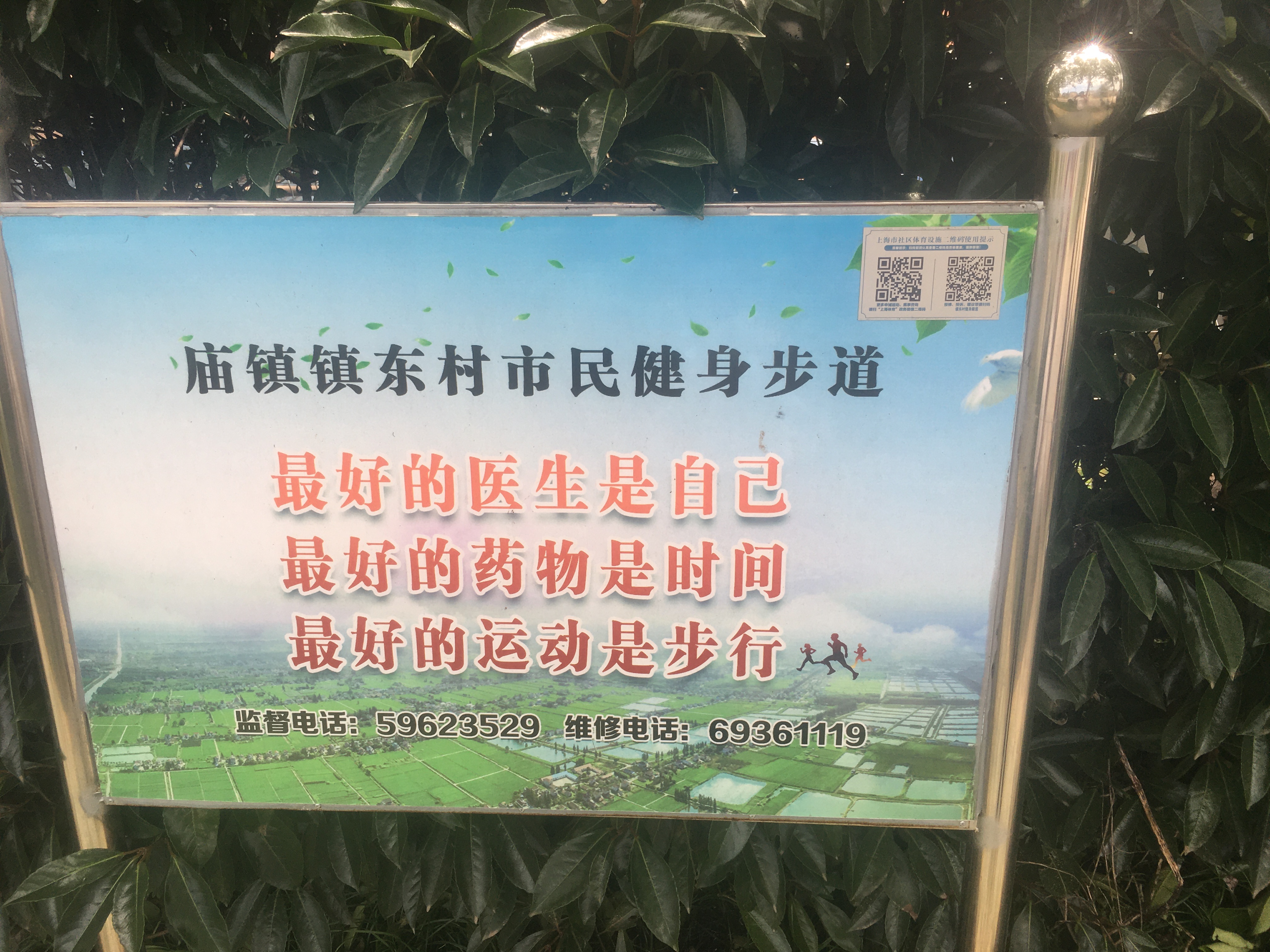 鎮東村健身廊道