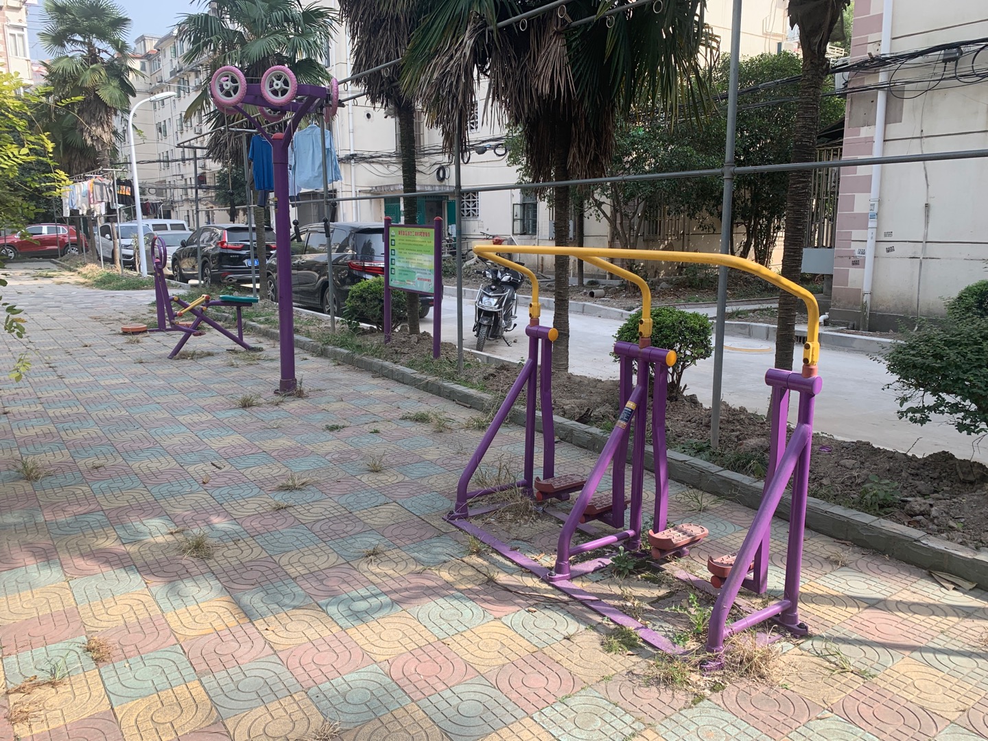 濰坊二村居委健身點1