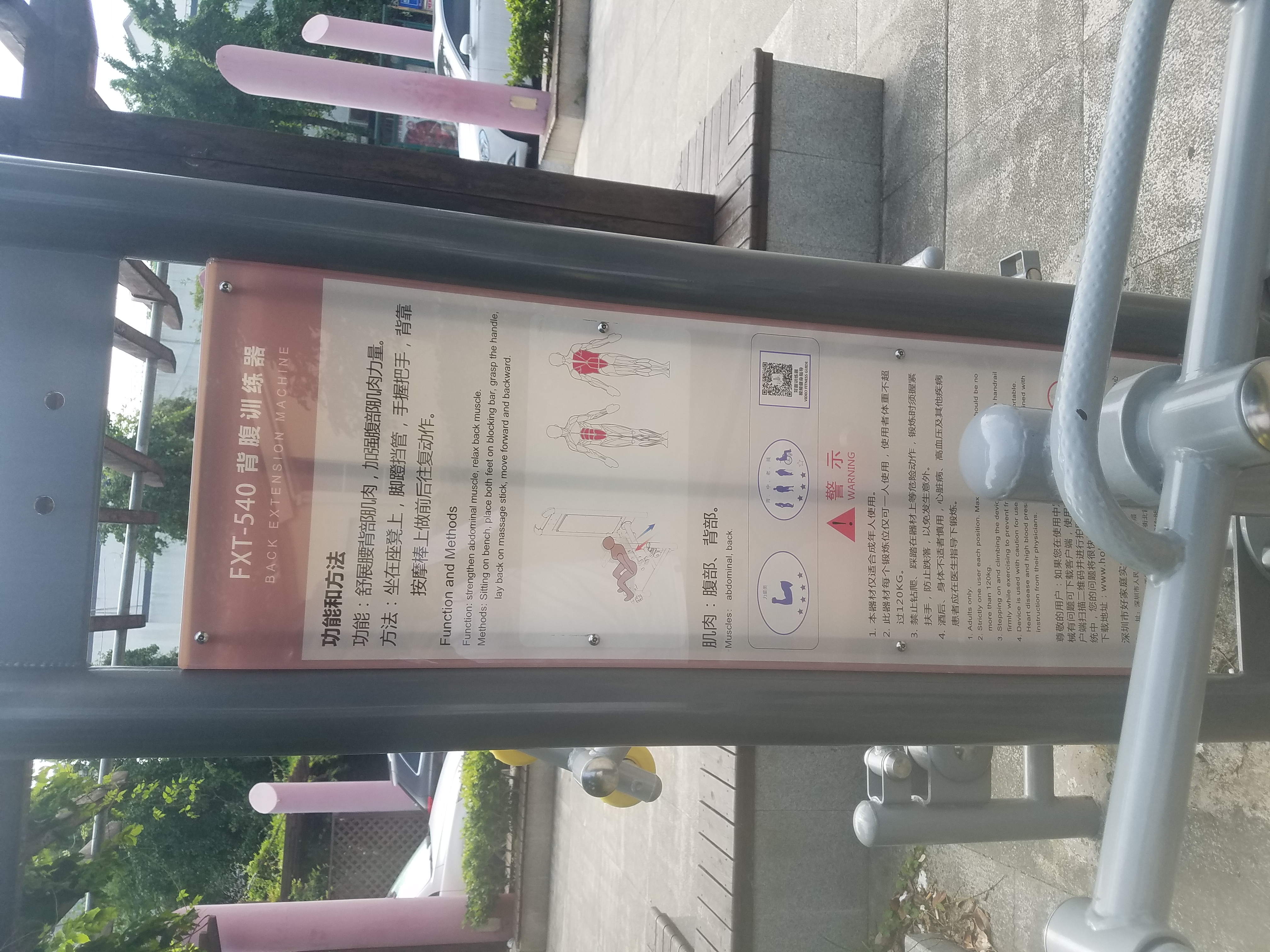 背腹肌訓練器