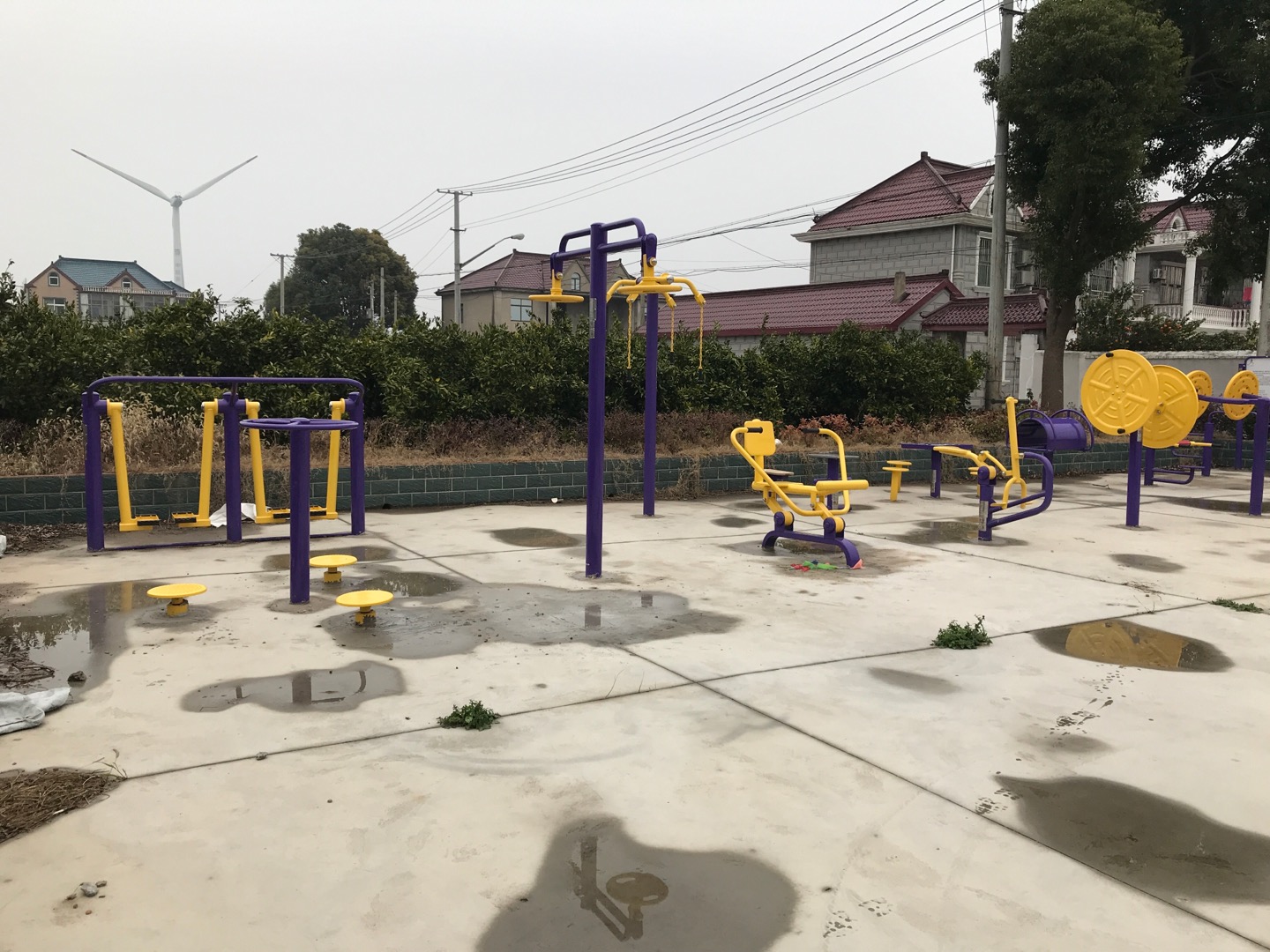 建新村健身點(diǎn)（一）