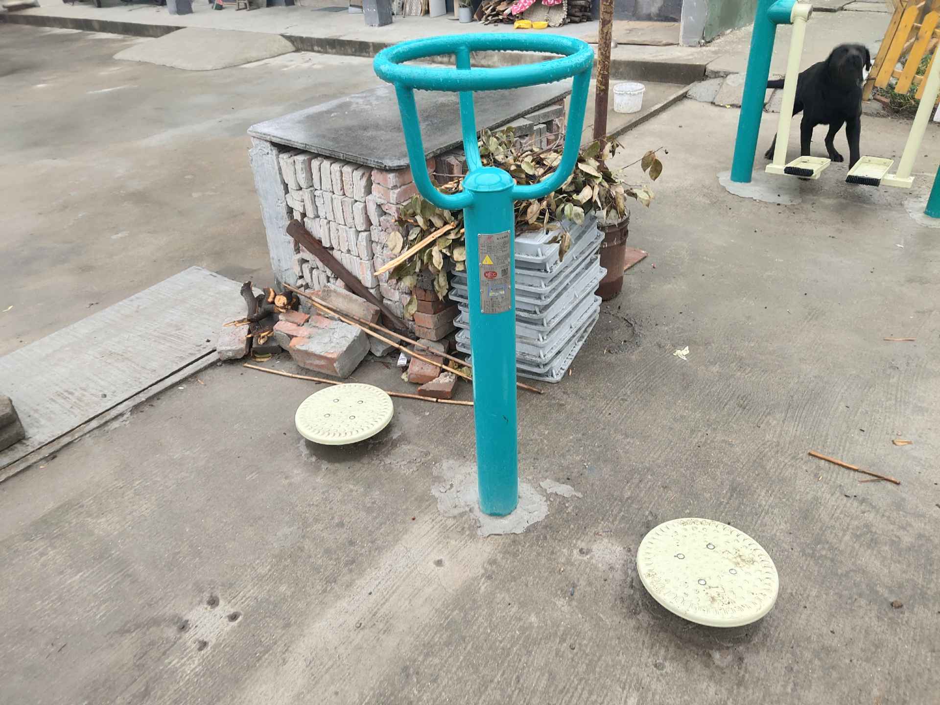 三人轉腰器