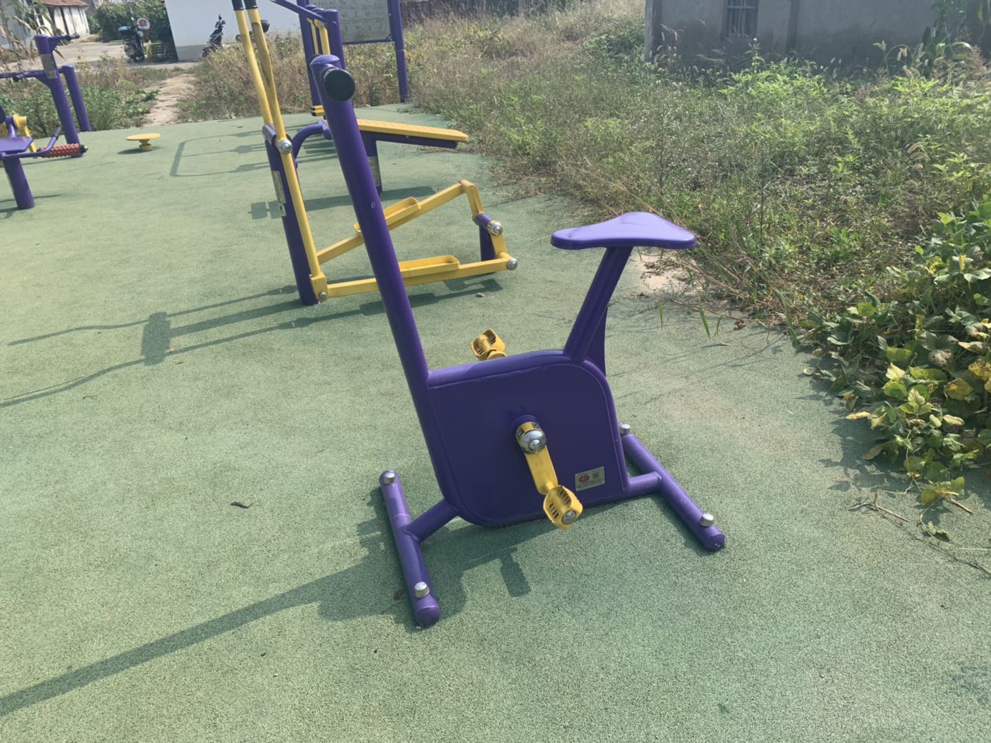 雙位健身車