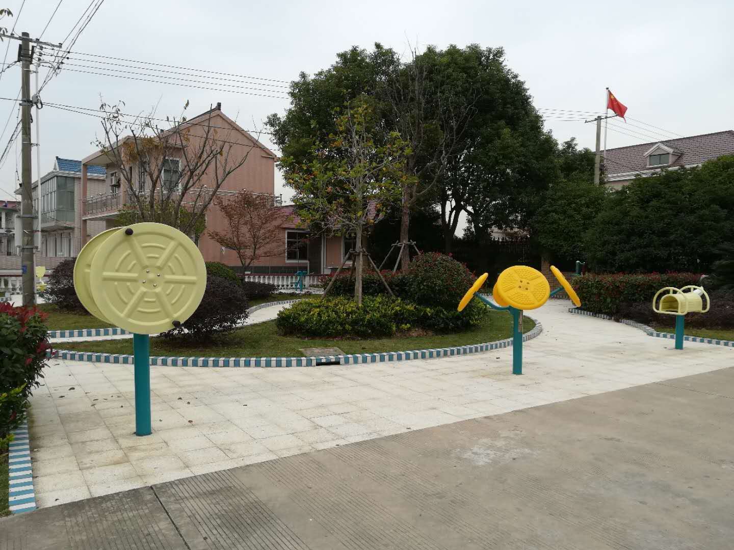 增產村五組健身點