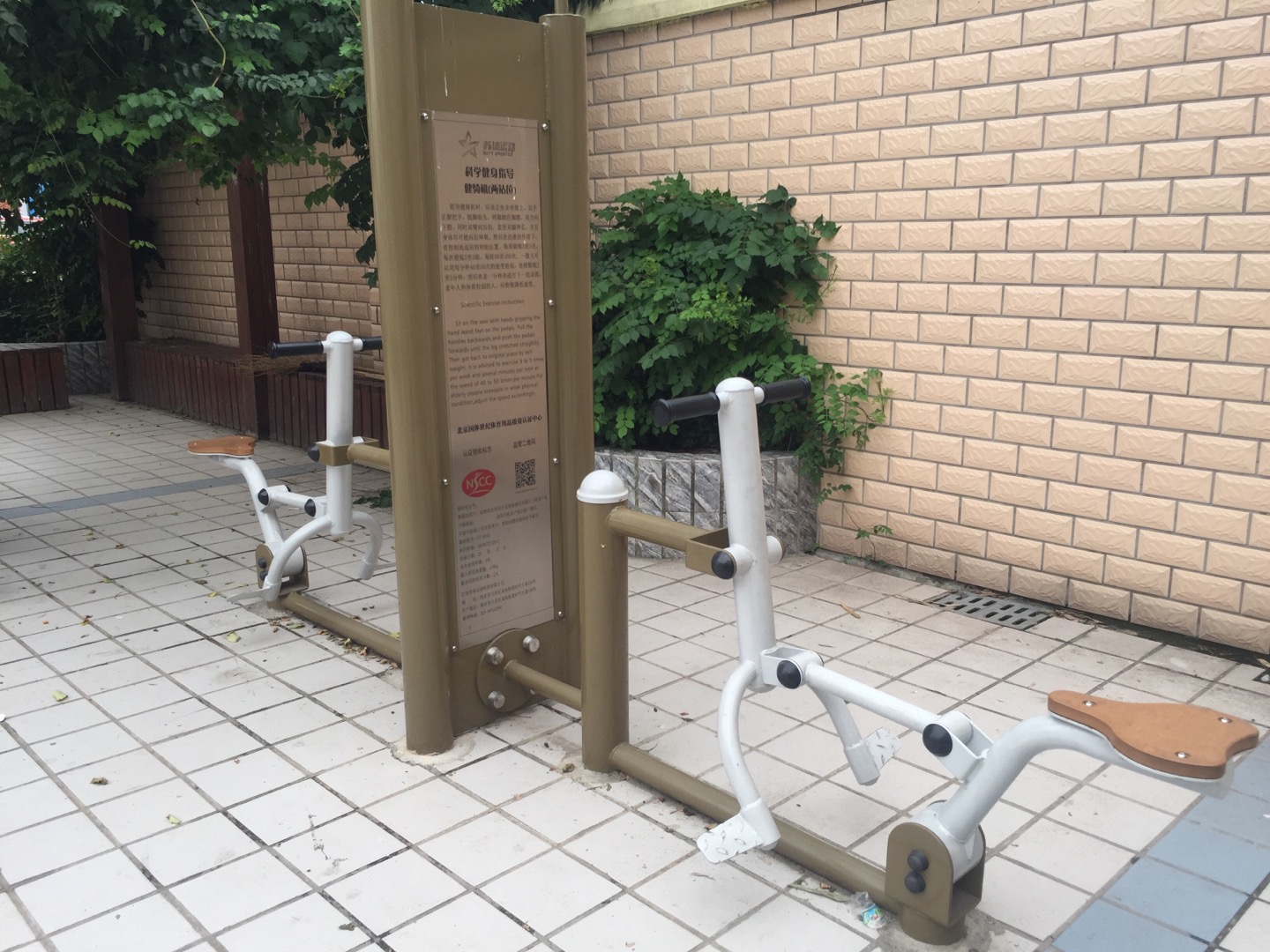 雙位健騎機