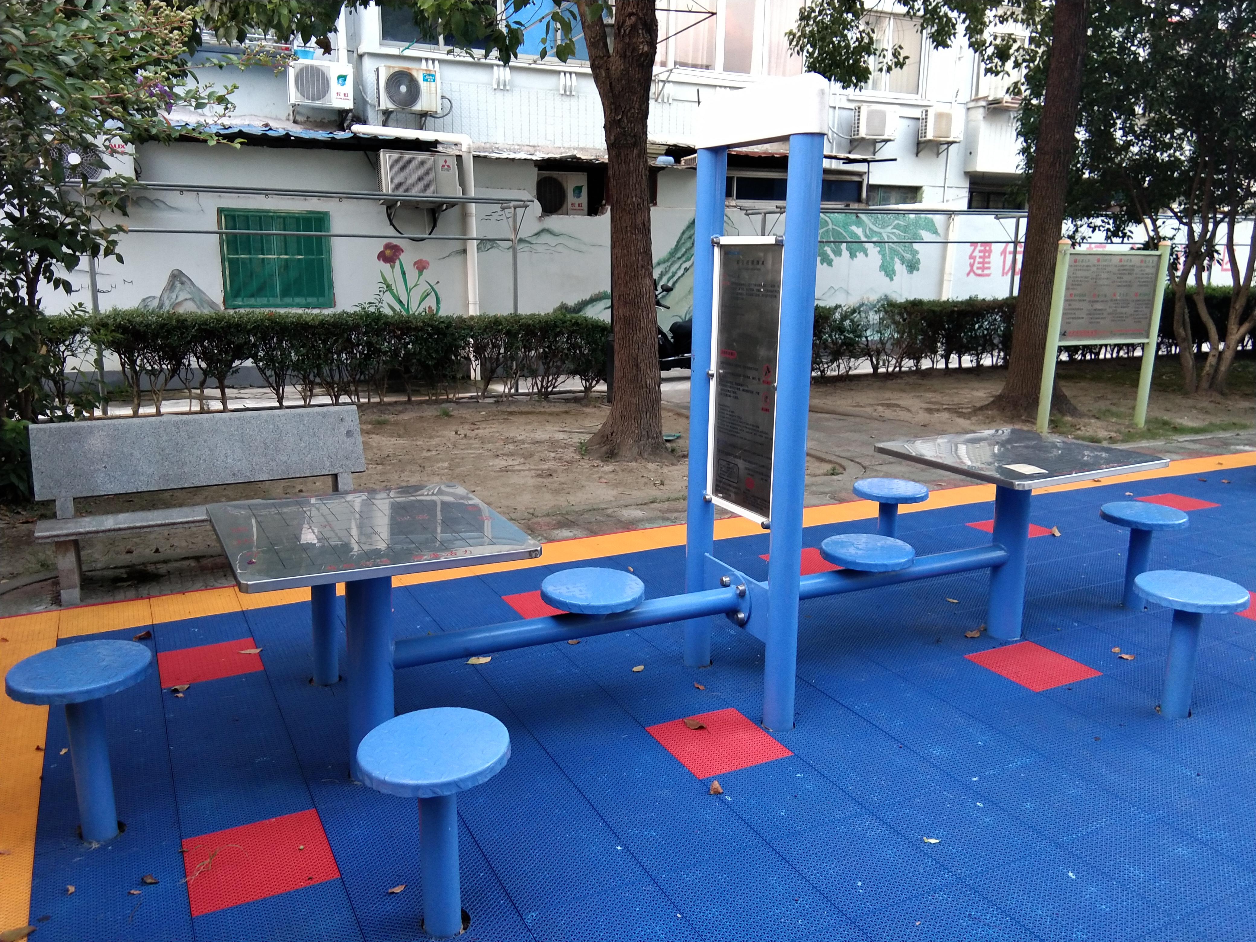 雙立柱棋牌桌