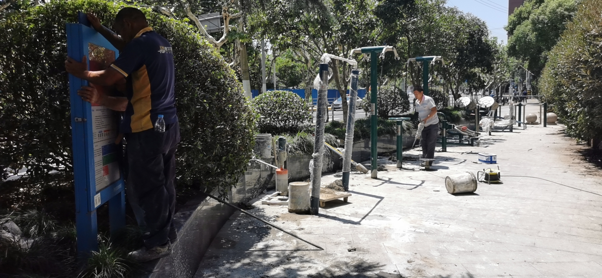 靜安區(qū)寶山路街道存仁居委健身點(diǎn)（永興路58號(hào)）