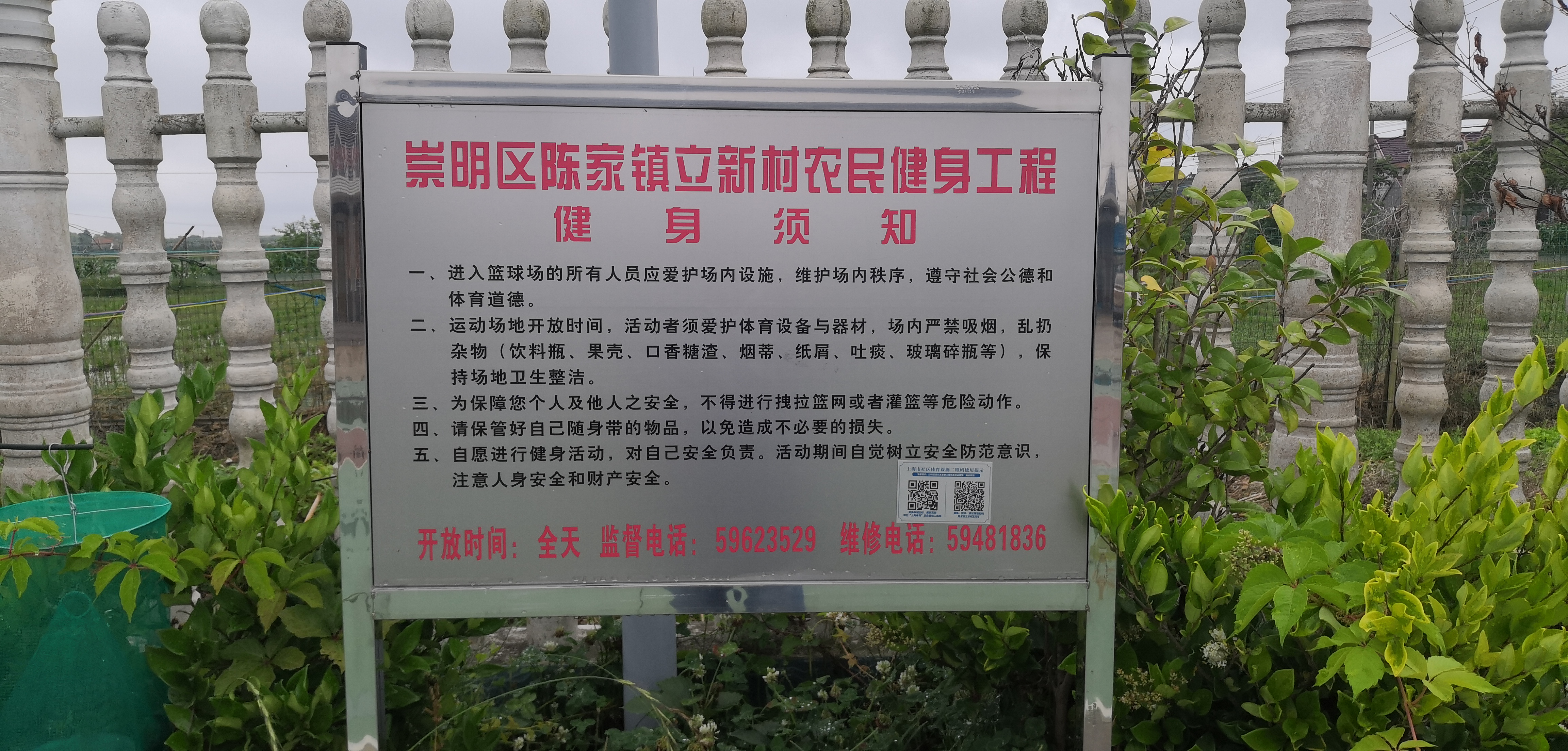 陳家鎮立新村籃球場