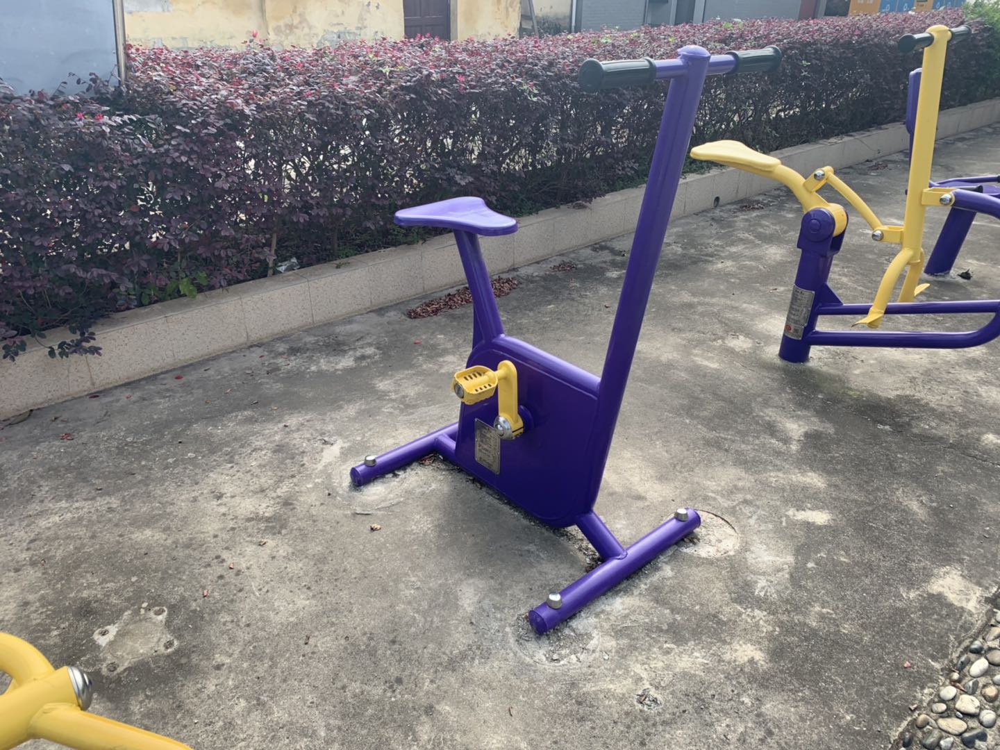 雙位健身車