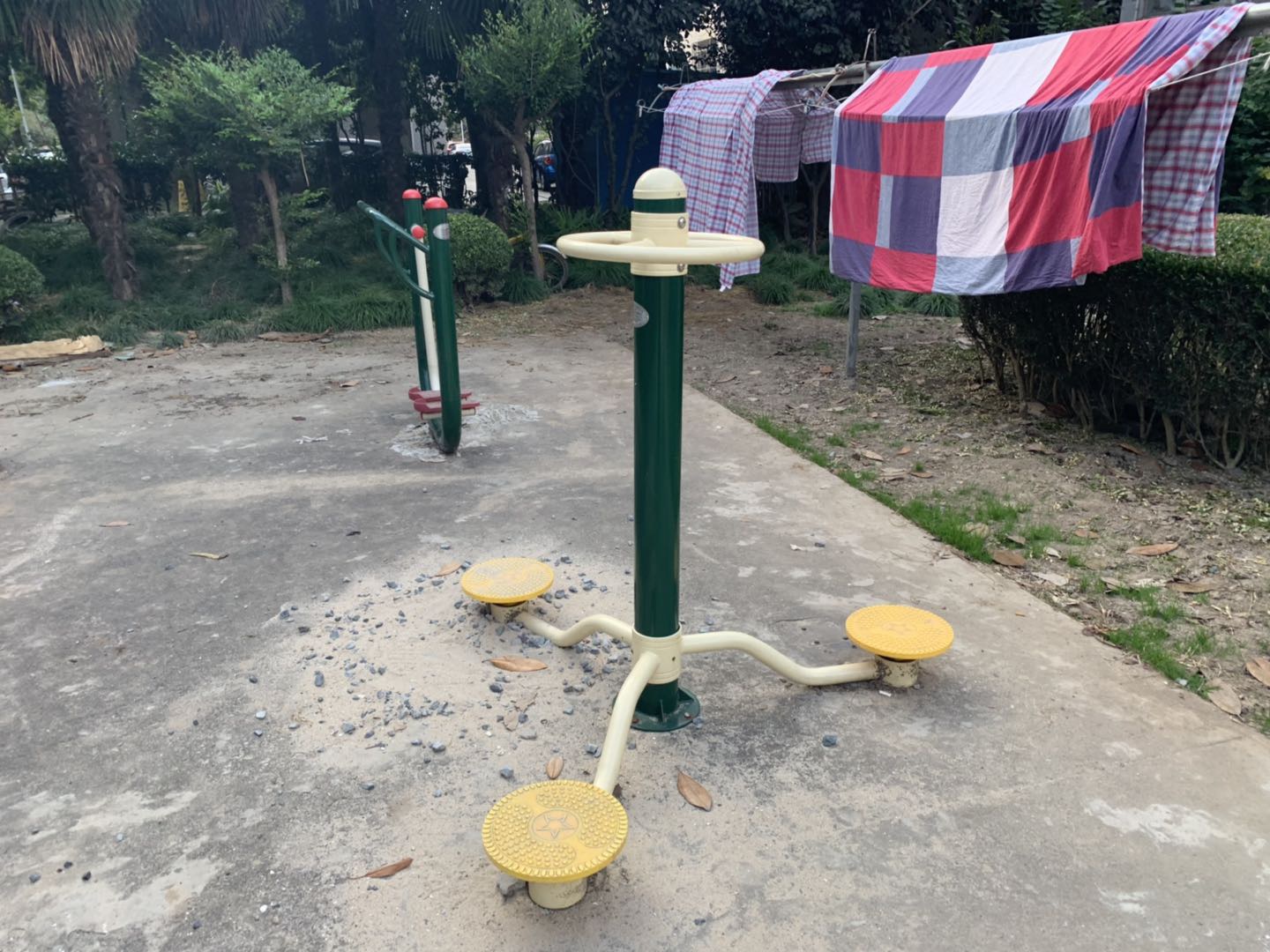 三人轉腰器