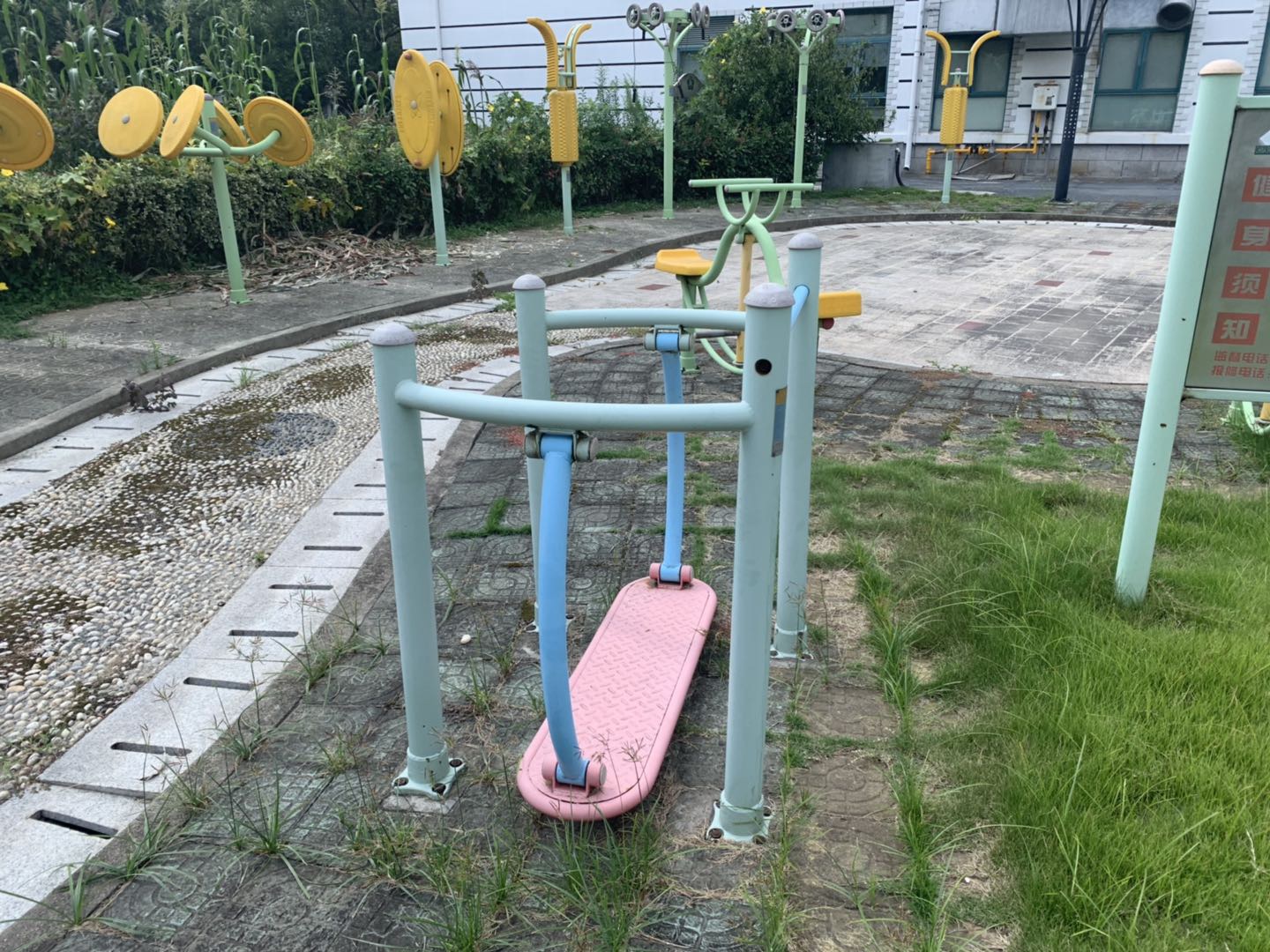 晃板健身器