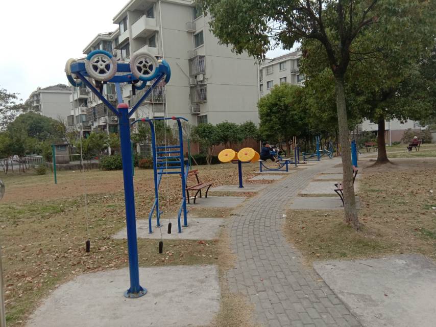江家宅居委天環苑小區江暉路436弄43號西側健身路徑