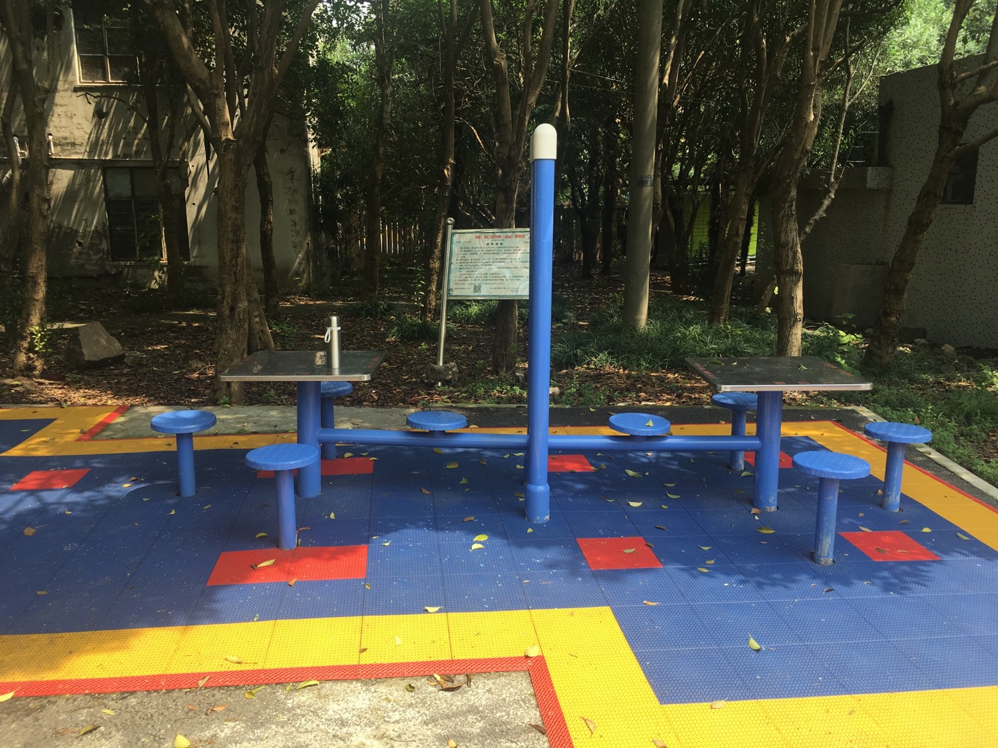雙立柱棋牌桌