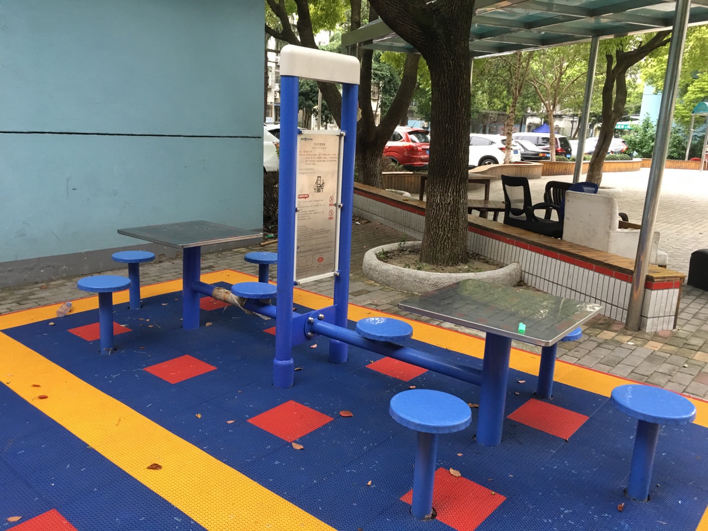 雙立柱棋牌桌