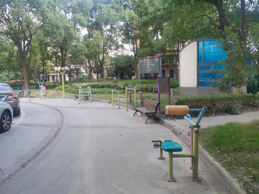 龍臣居委麗都康城小區市民益智健身苑點