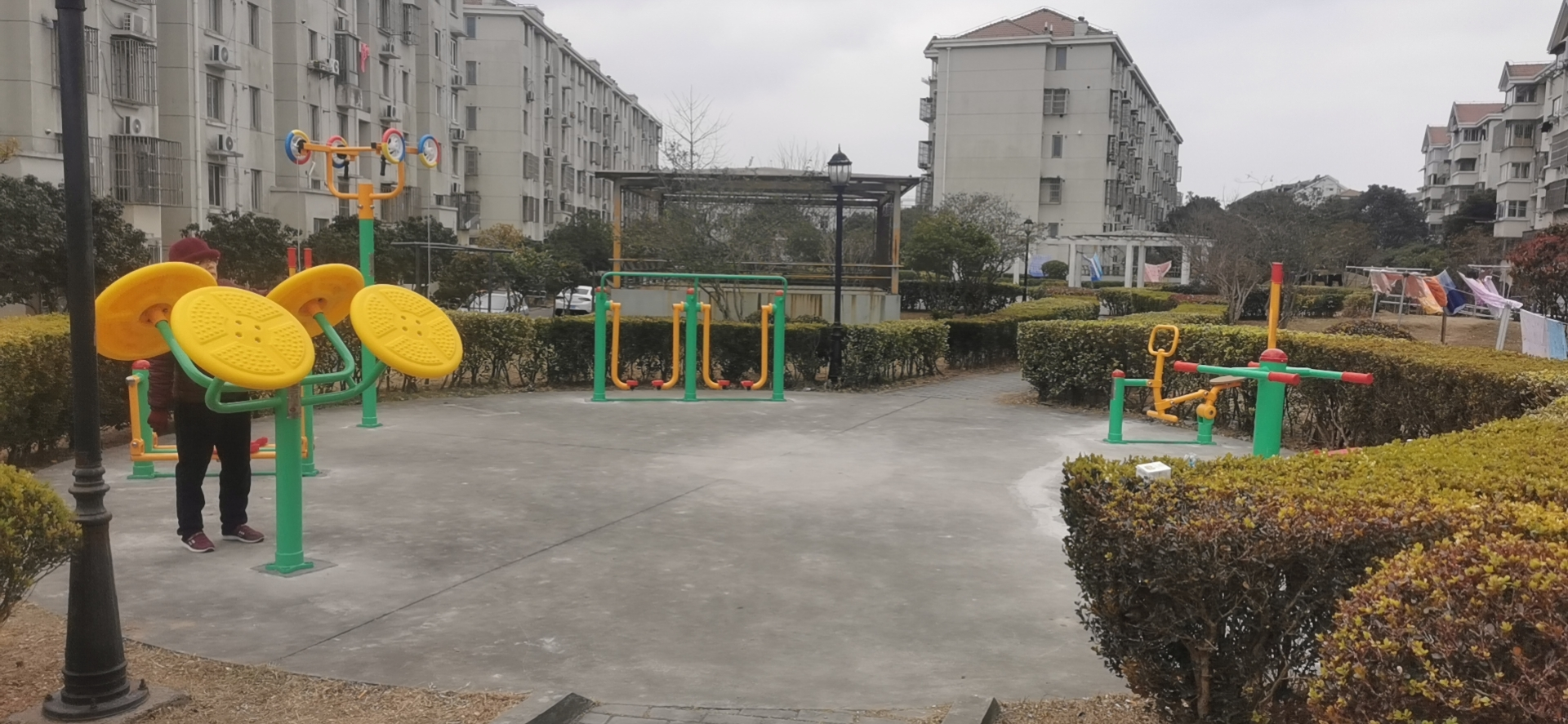 晴川佳苑小區健身點