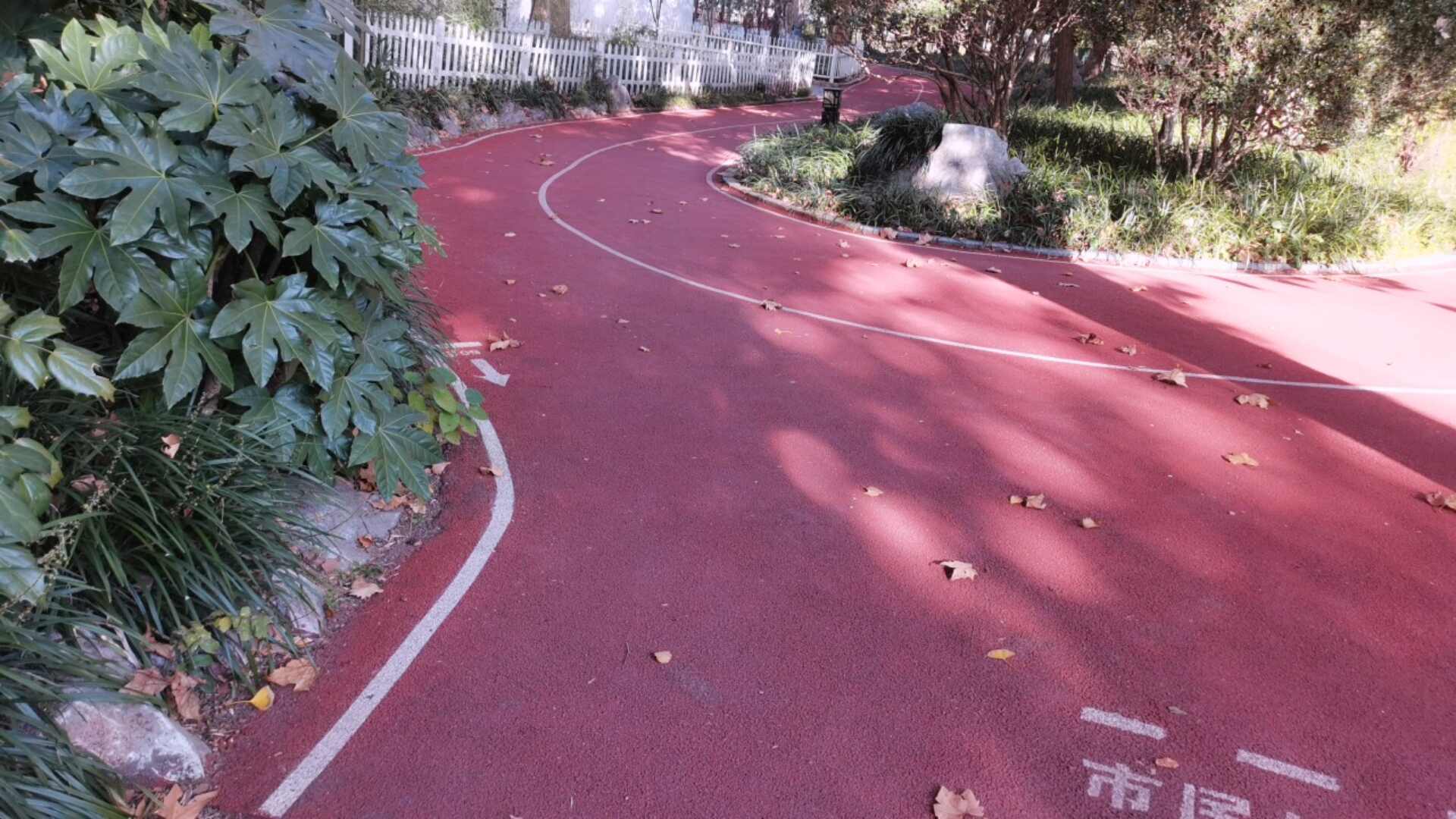 長風(fēng)公園健身步道2