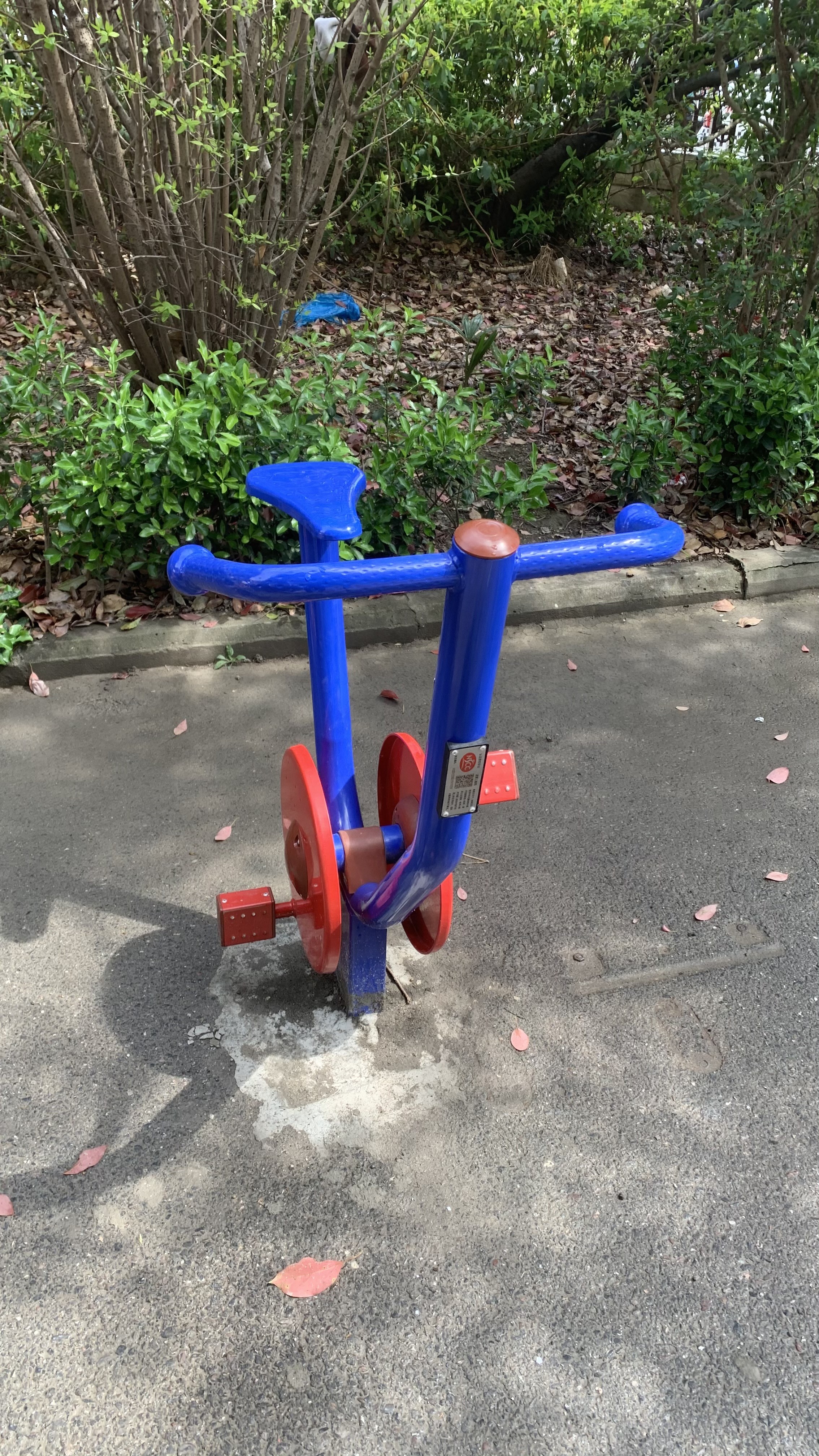 直立健身車