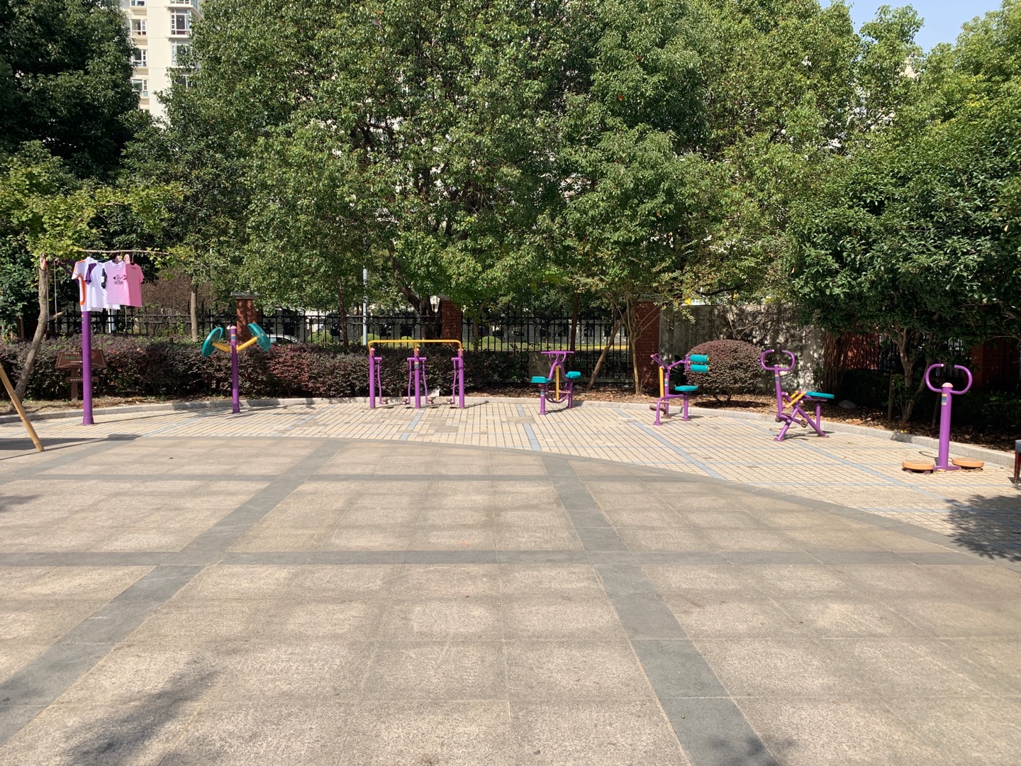 楊家渡居委蘭園小區健身點