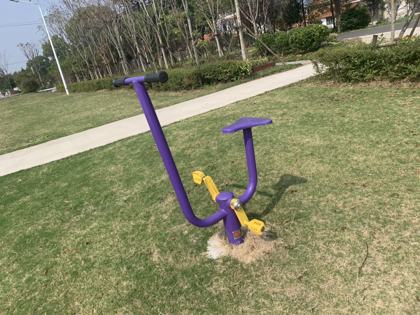 雙位健身車