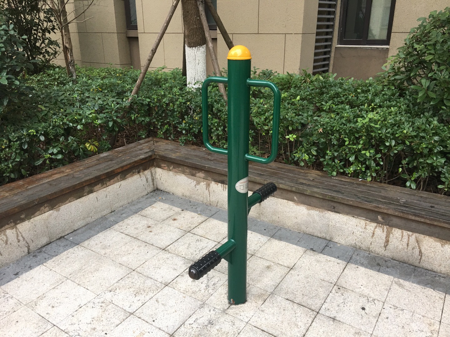 三人壓腿器