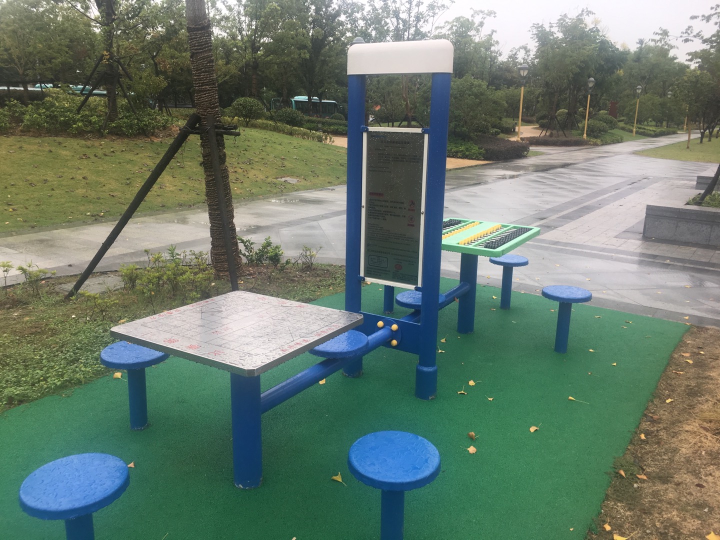 雙立柱棋牌桌
