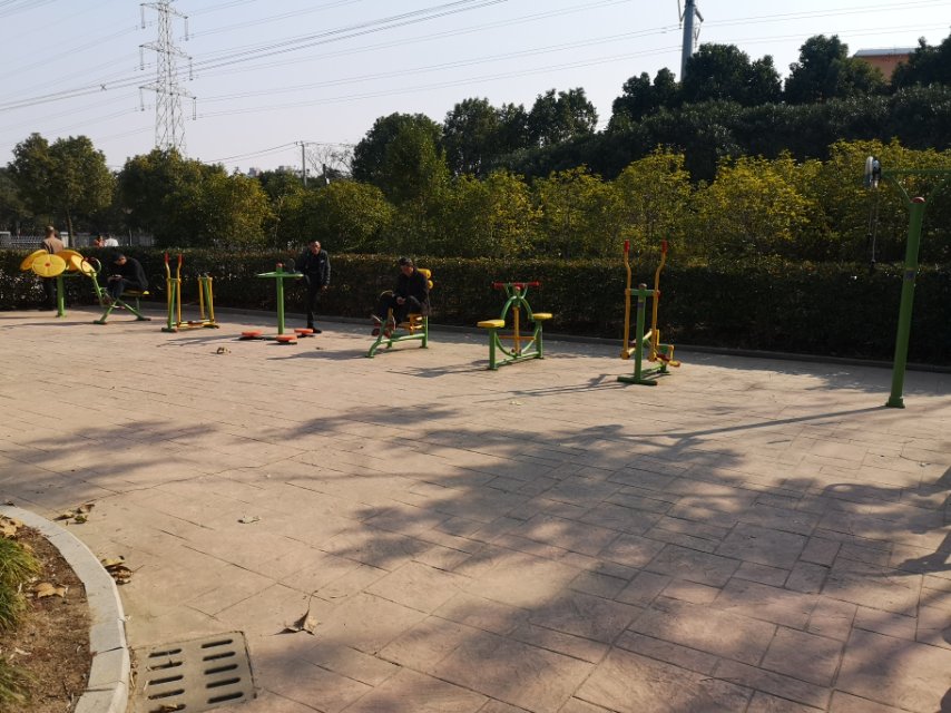 張衡公園健身苑點