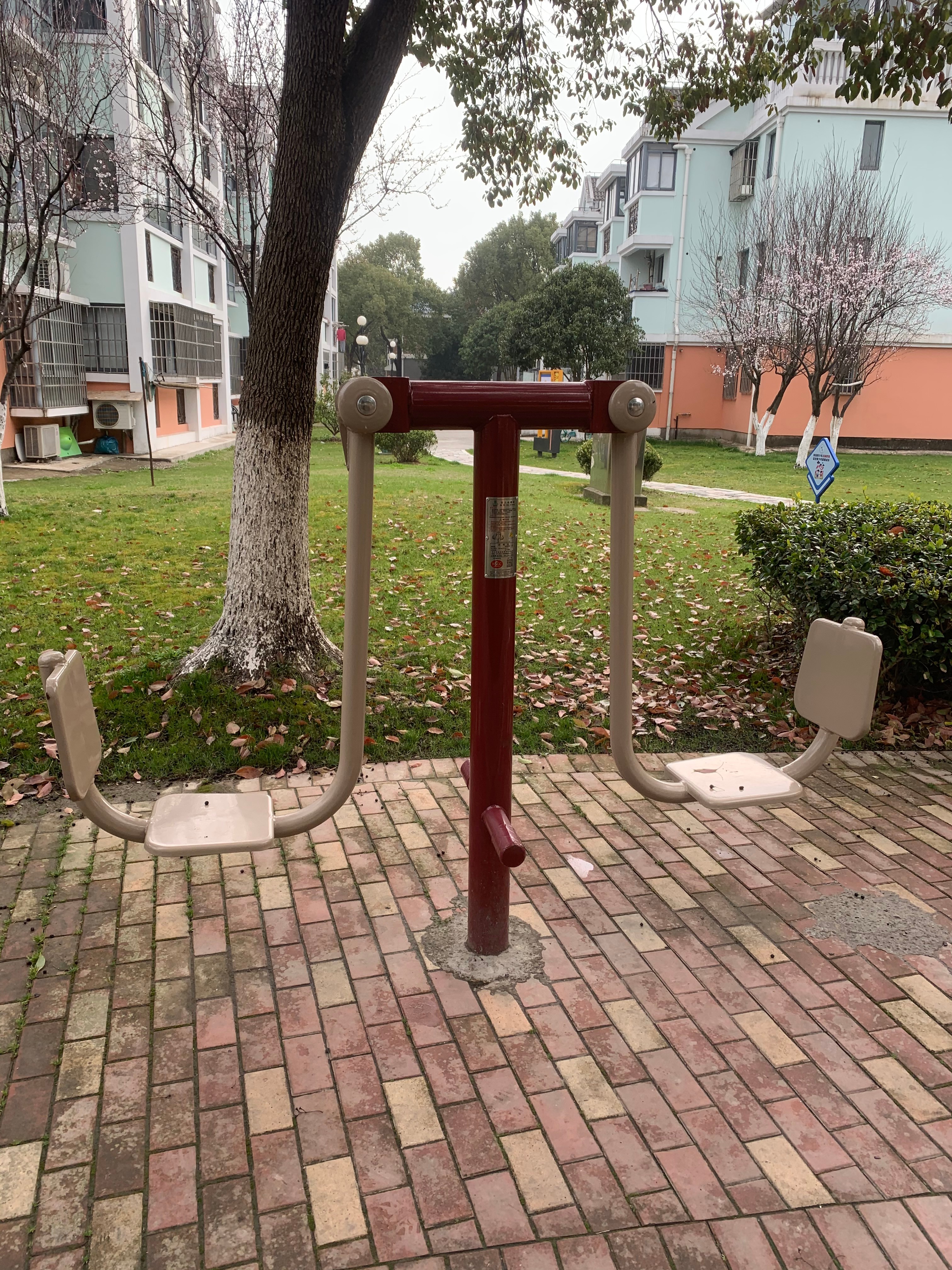 雙人坐蹬器