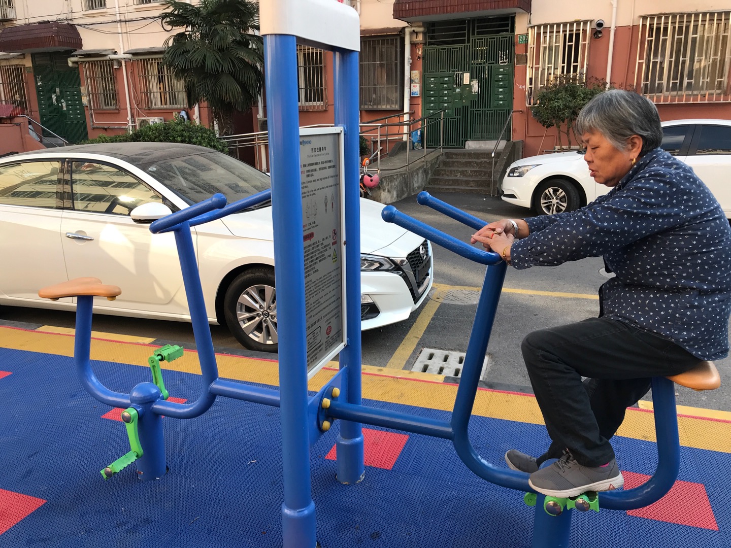 雙立柱健身車