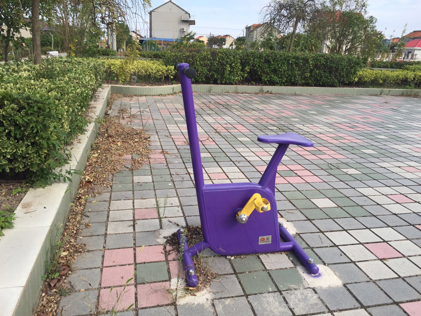 雙位健身車