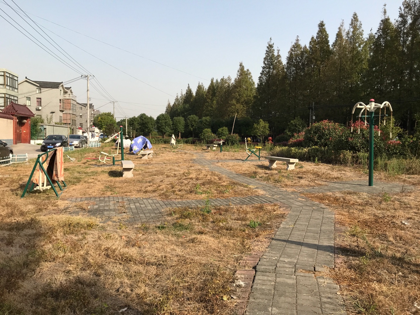嵩山村顧介臺美麗鄉村健身點