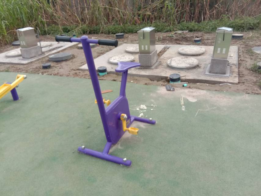 雙位健身車