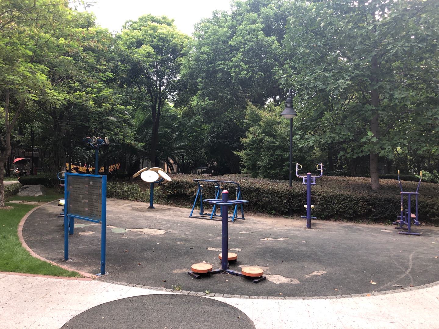 嘉川社區華江景城小區健身點