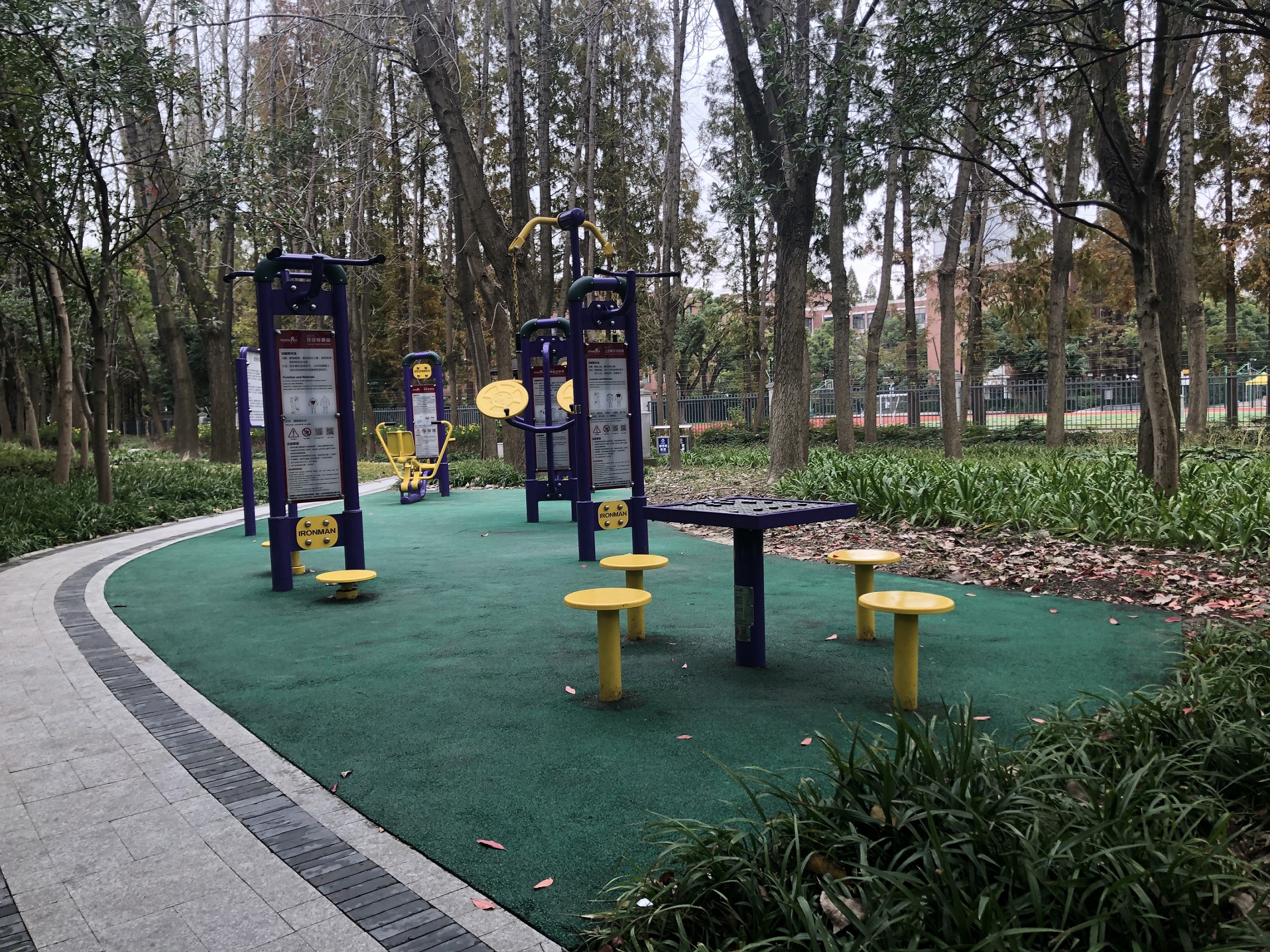 嘉定環城河步道健身點（科技學院外）