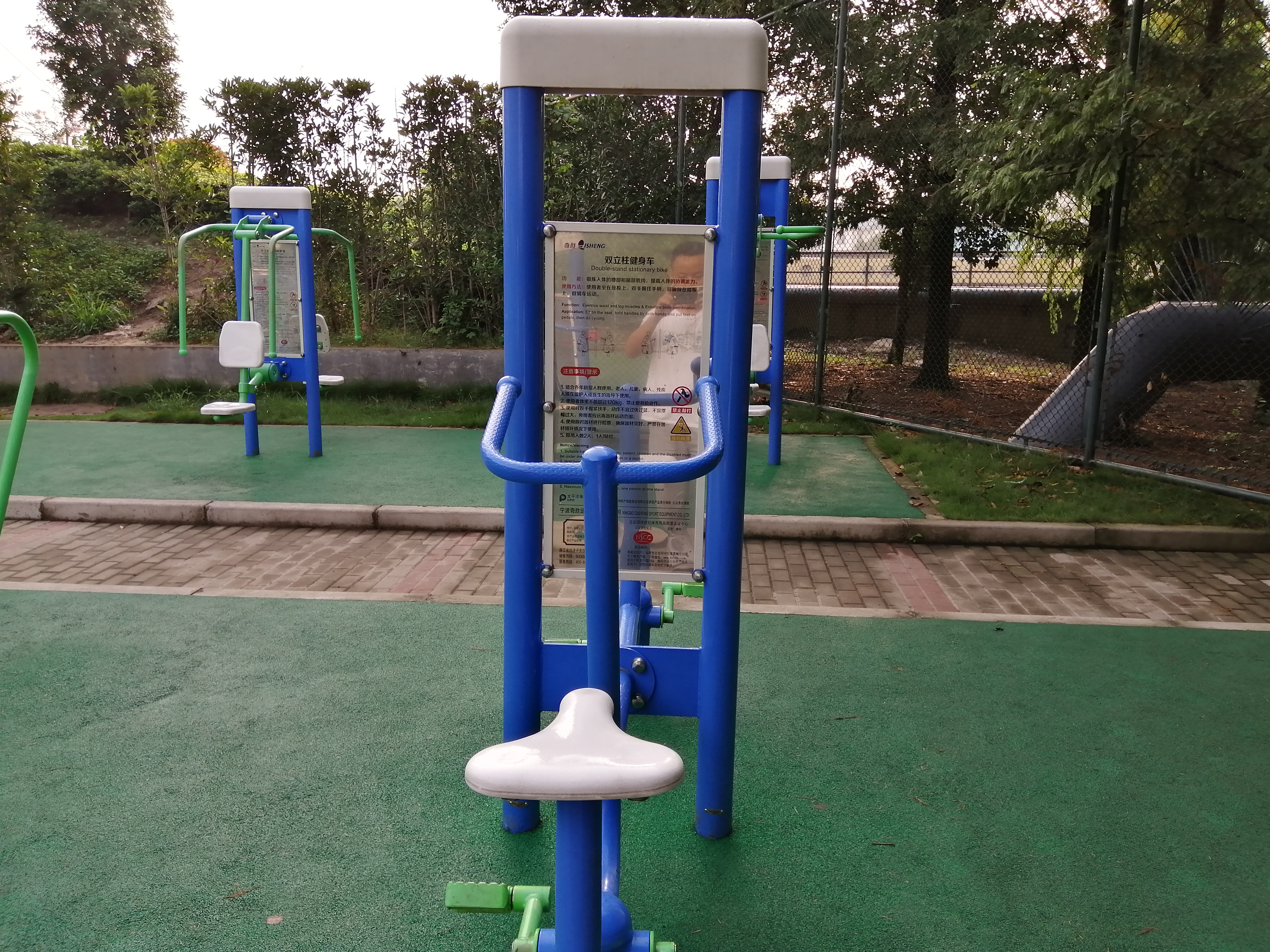 雙立柱健身車