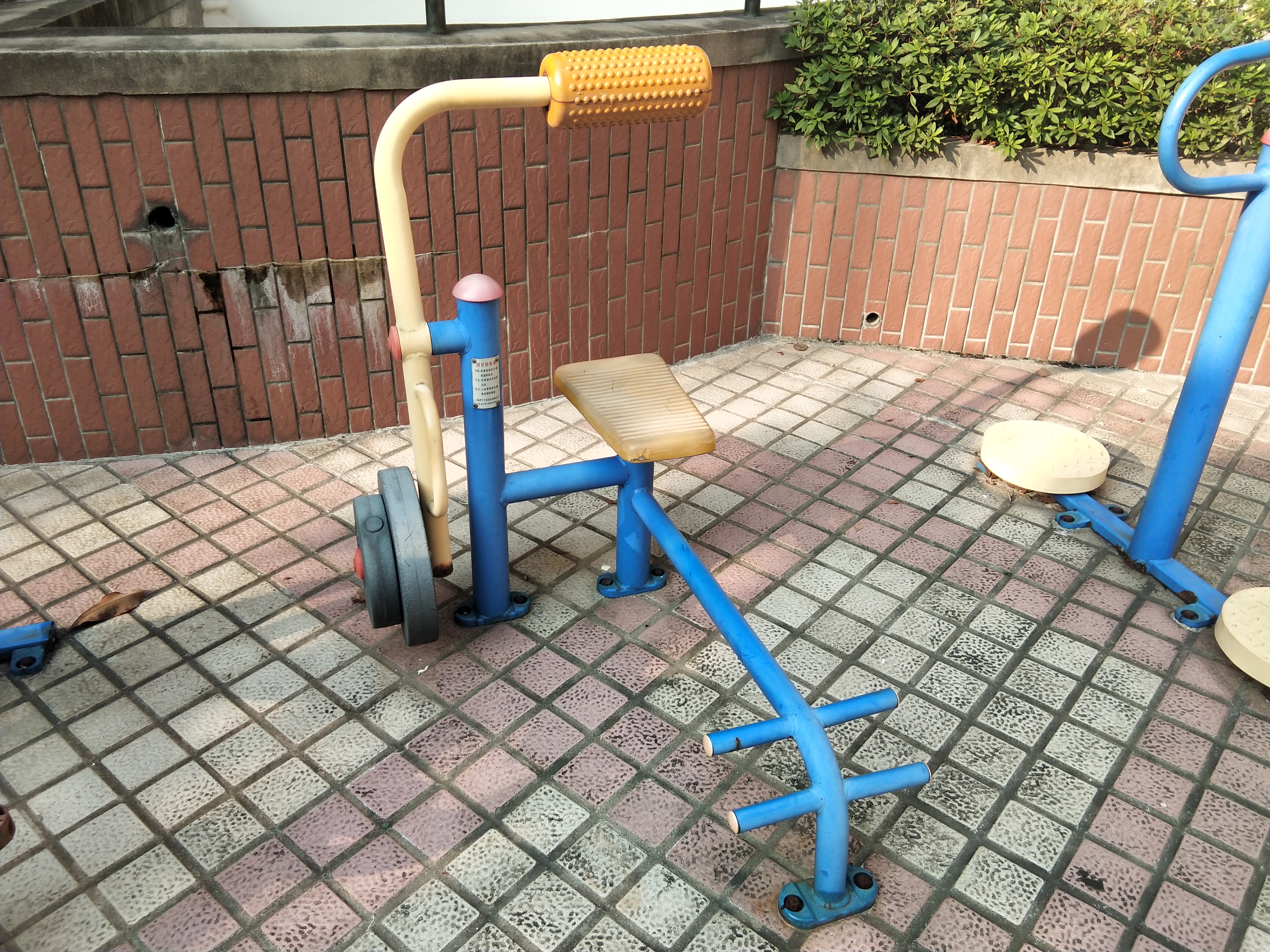 腹背鍛煉器