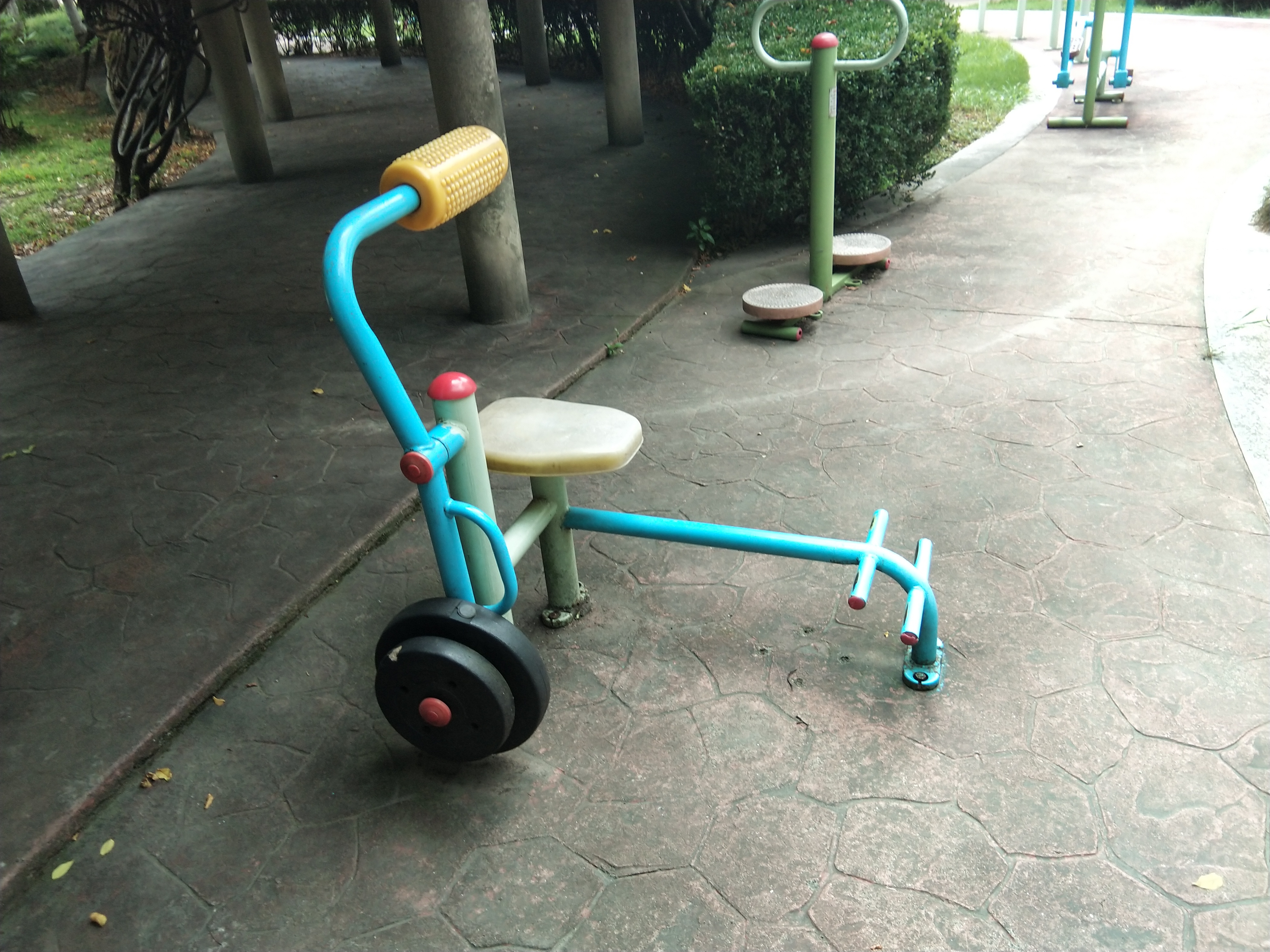 腹背鍛煉器