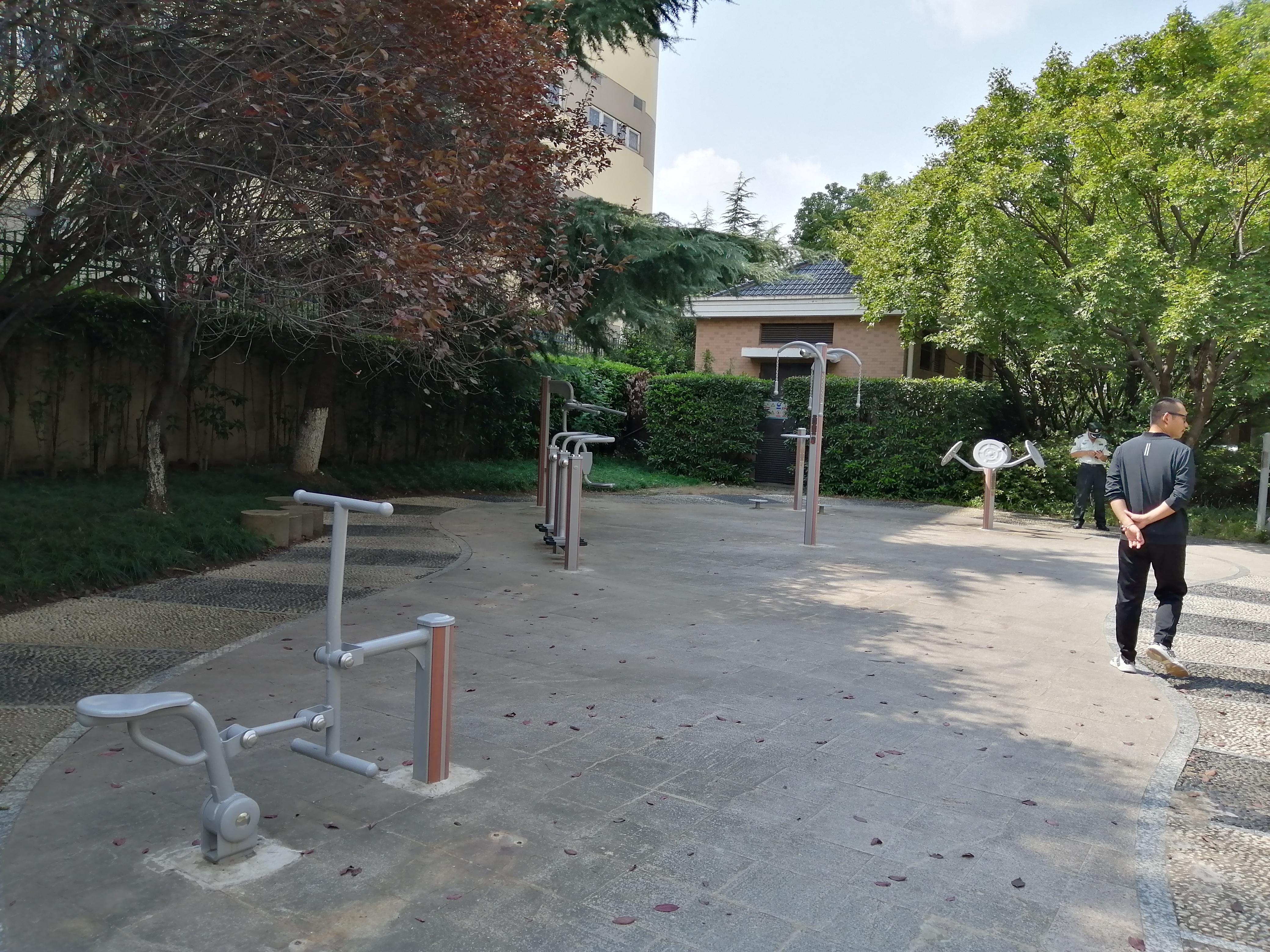 普陀區長征街道香景園健身苑點