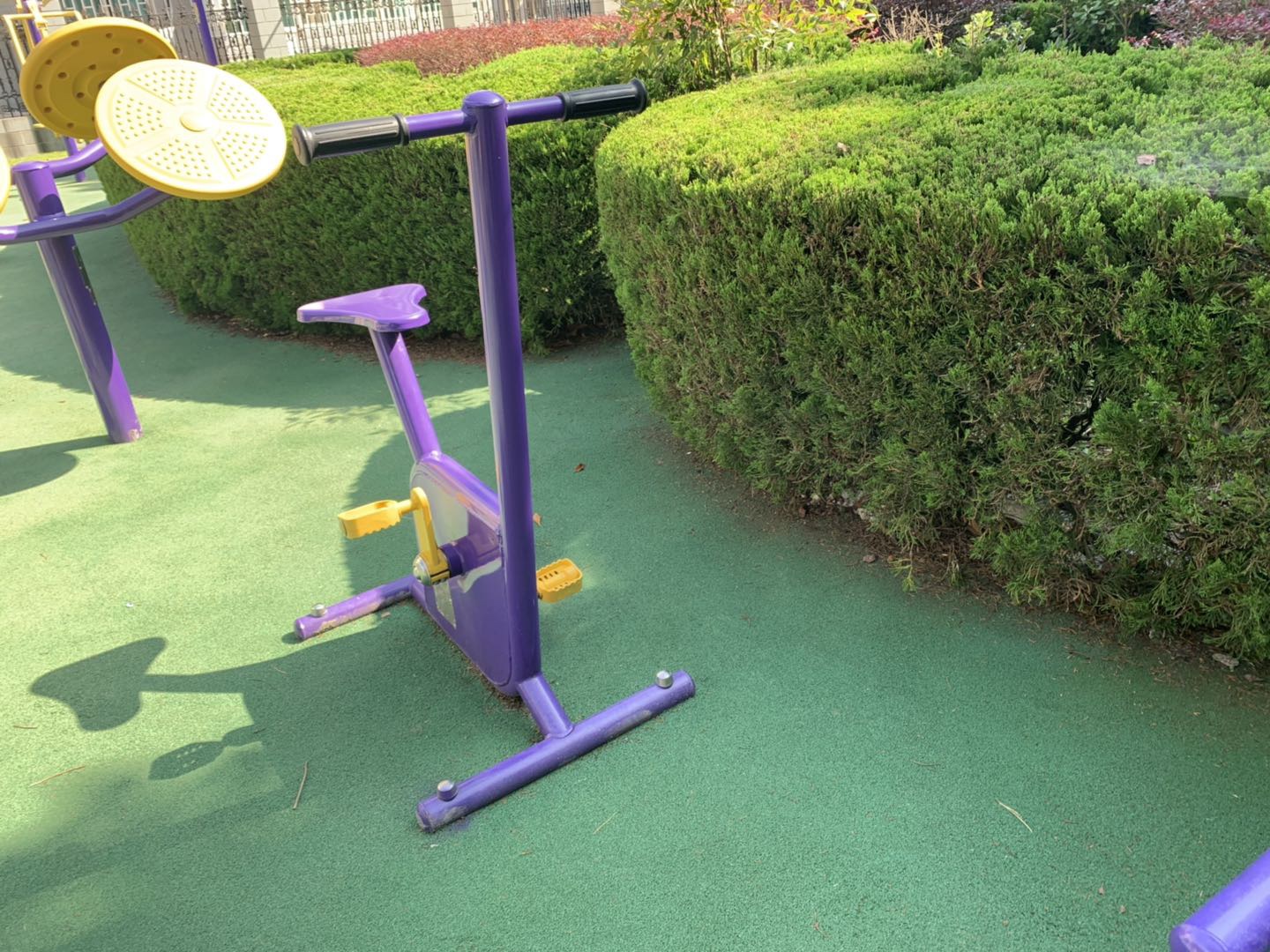 雙位健身車