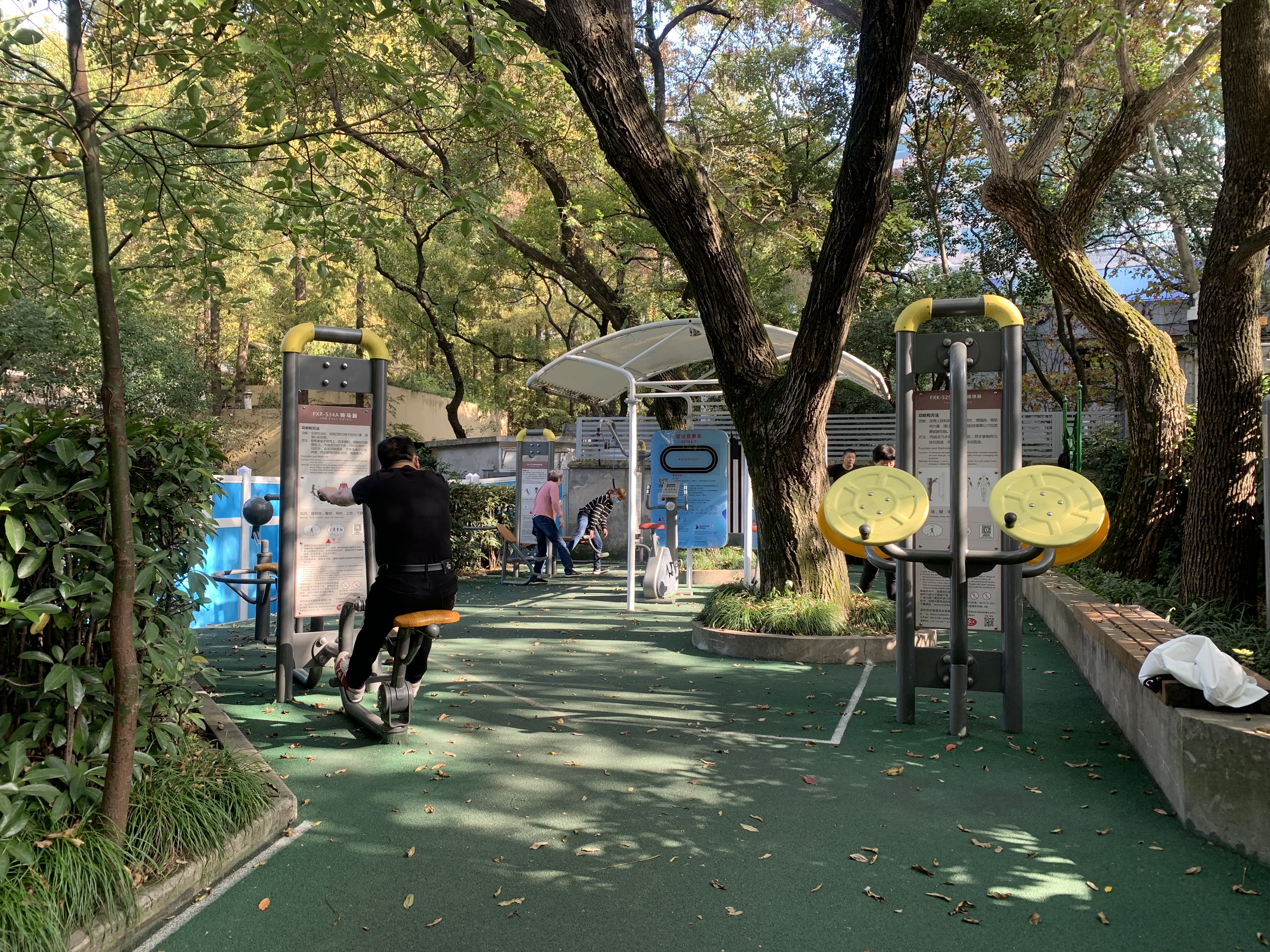 人民公園市民智能健身點(diǎn)